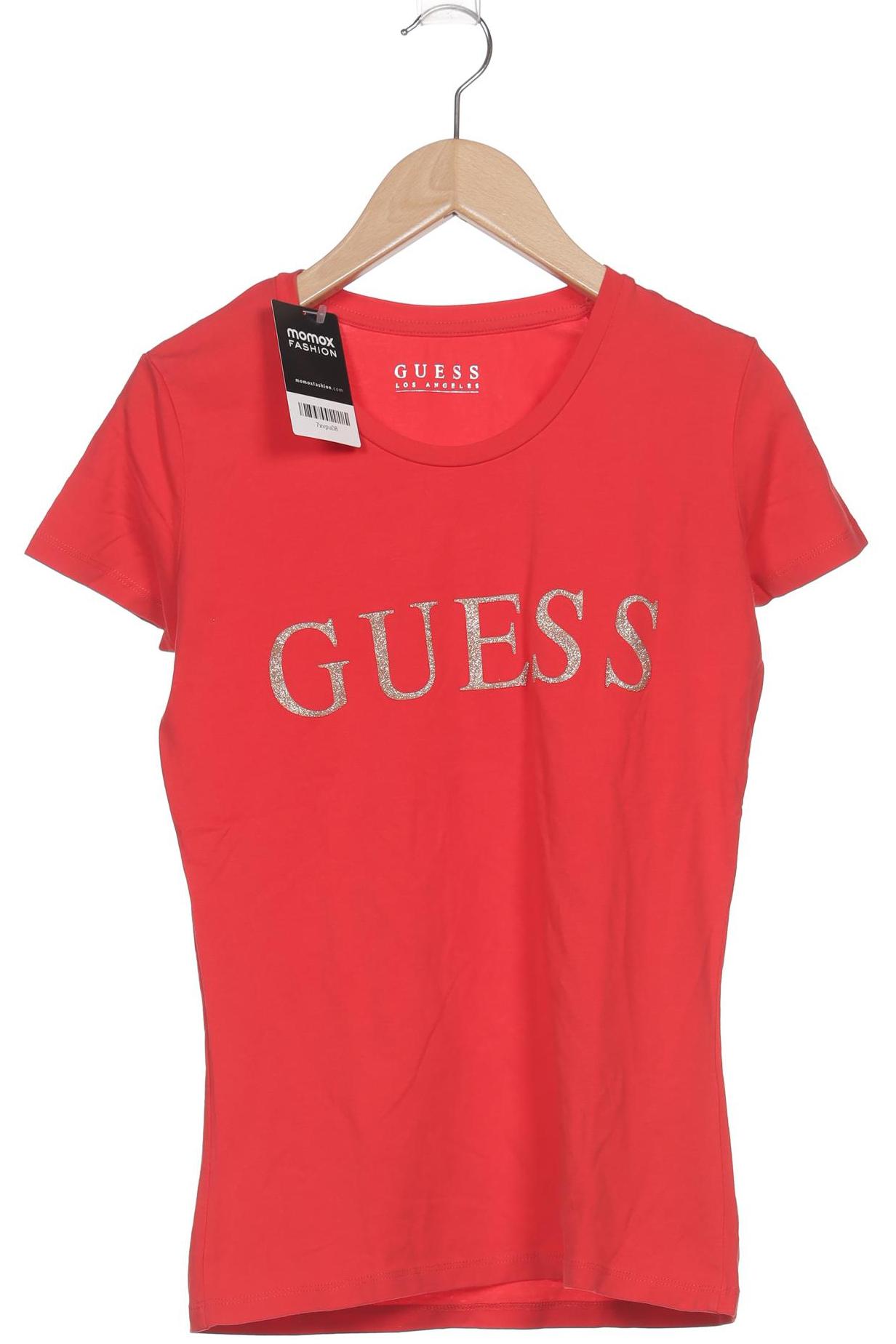 

Guess Damen T-Shirt, rot, Gr. 36