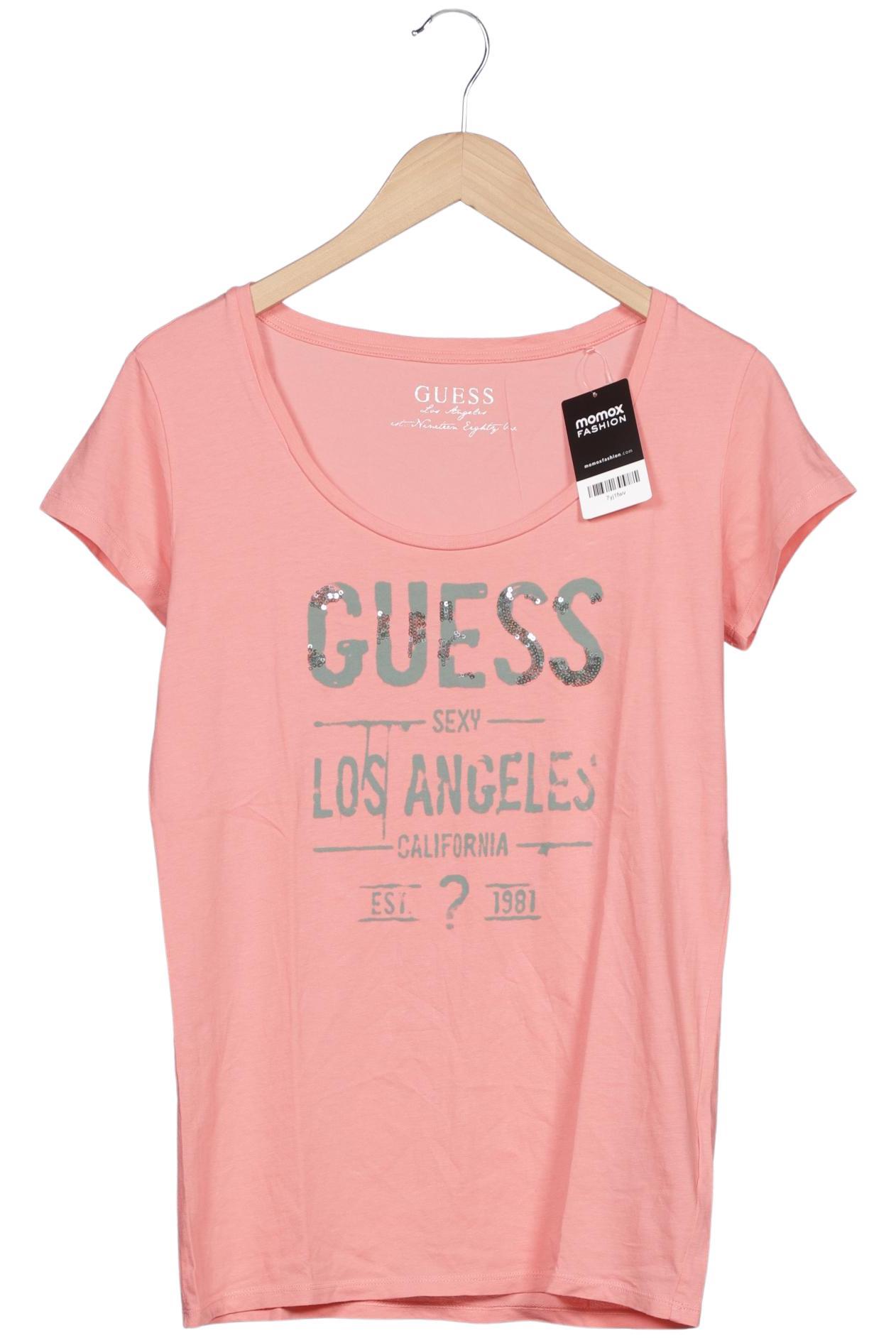 

Guess Damen T-Shirt, pink, Gr. 36