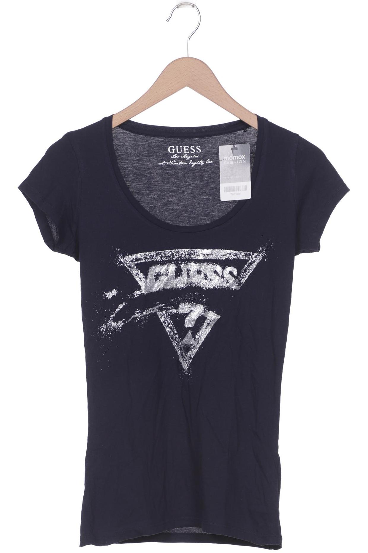 

GUESS Damen T-Shirt, marineblau