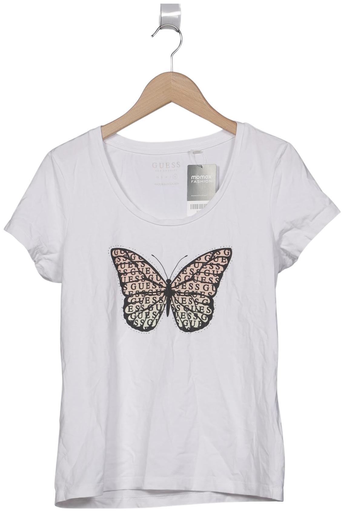 

Guess Damen T-Shirt, weiß, Gr. 44