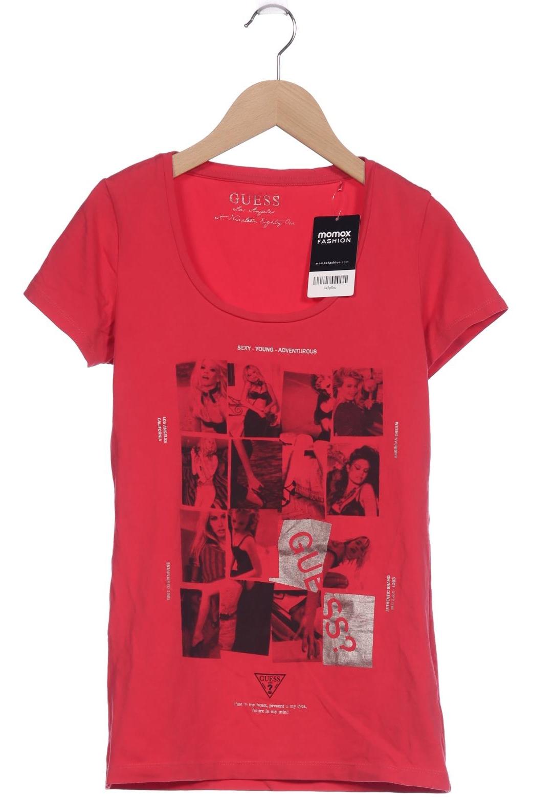 

Guess Damen T-Shirt, rot, Gr. 38