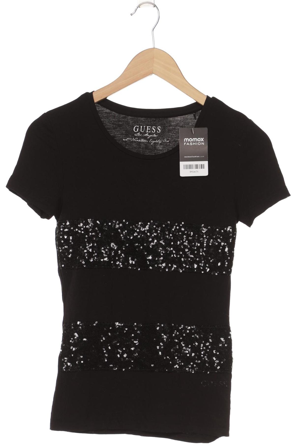 

Guess Damen T-Shirt, schwarz, Gr. 36