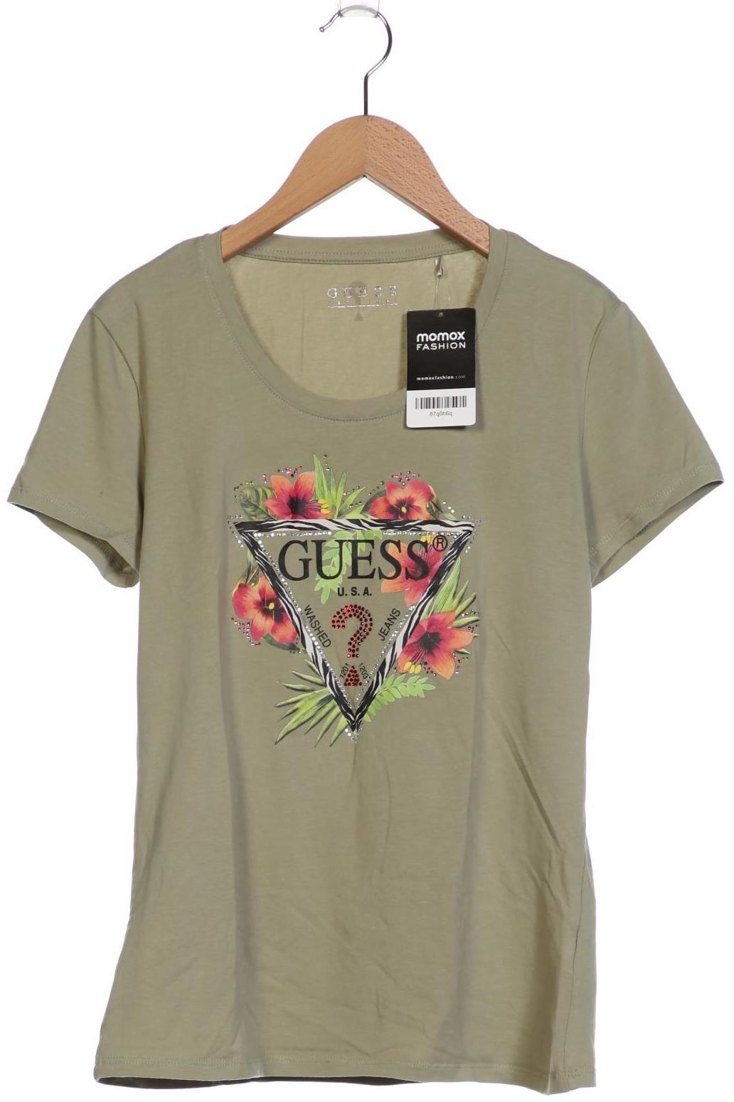 

Guess Damen T-Shirt, grün, Gr. 38