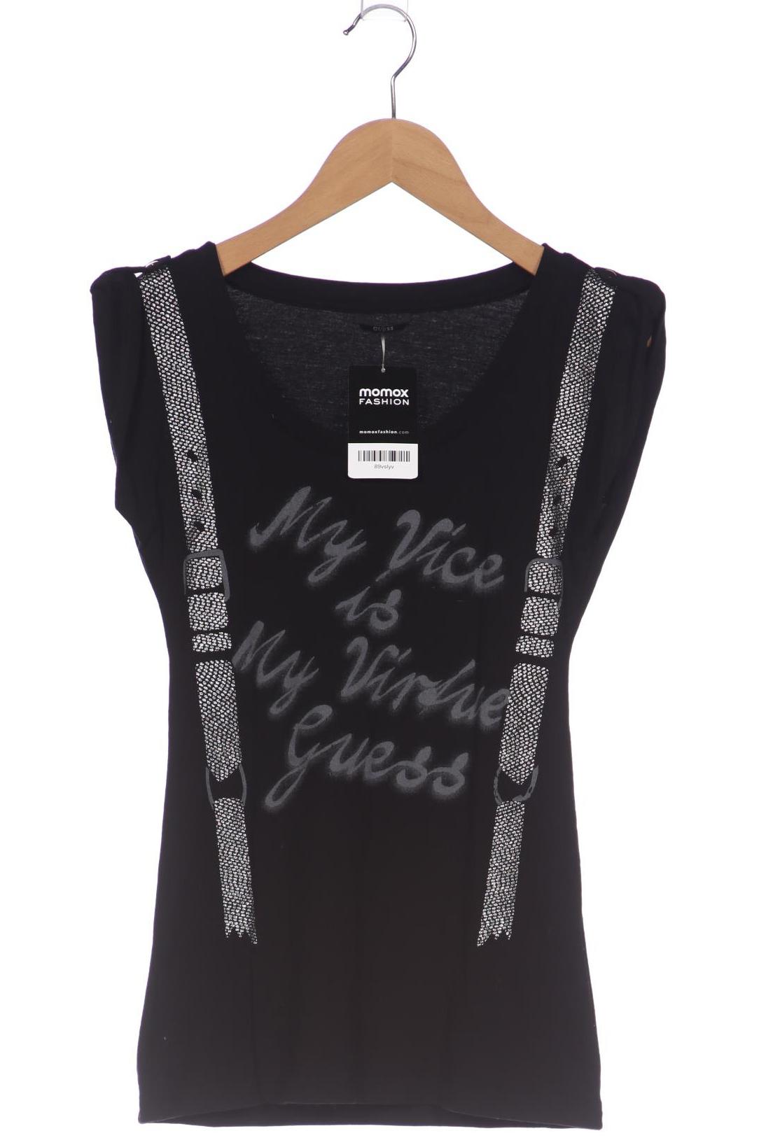 

Guess Damen T-Shirt, schwarz, Gr. 34