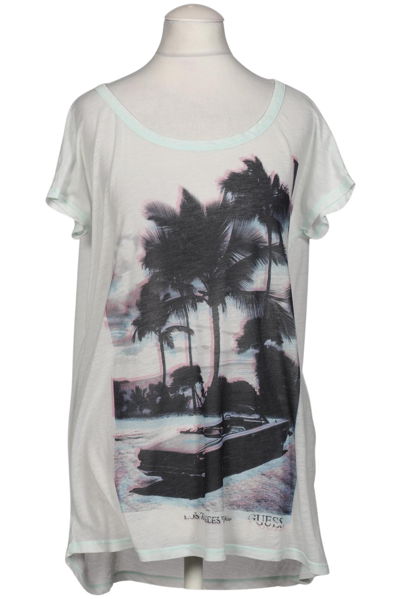 

Guess Damen T-Shirt, hellblau, Gr. 36