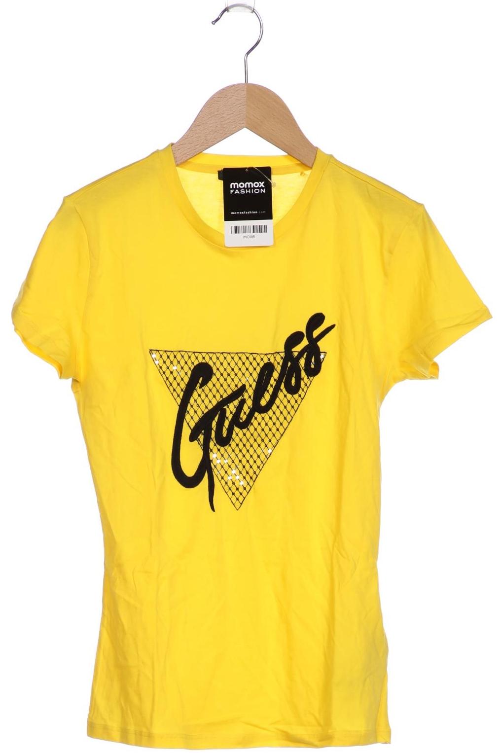 

Guess Damen T-Shirt, gelb, Gr. 36