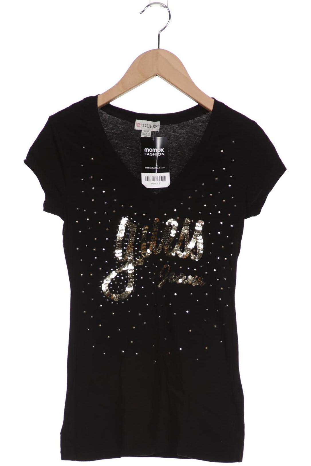 

Guess Damen T-Shirt, schwarz, Gr. 32