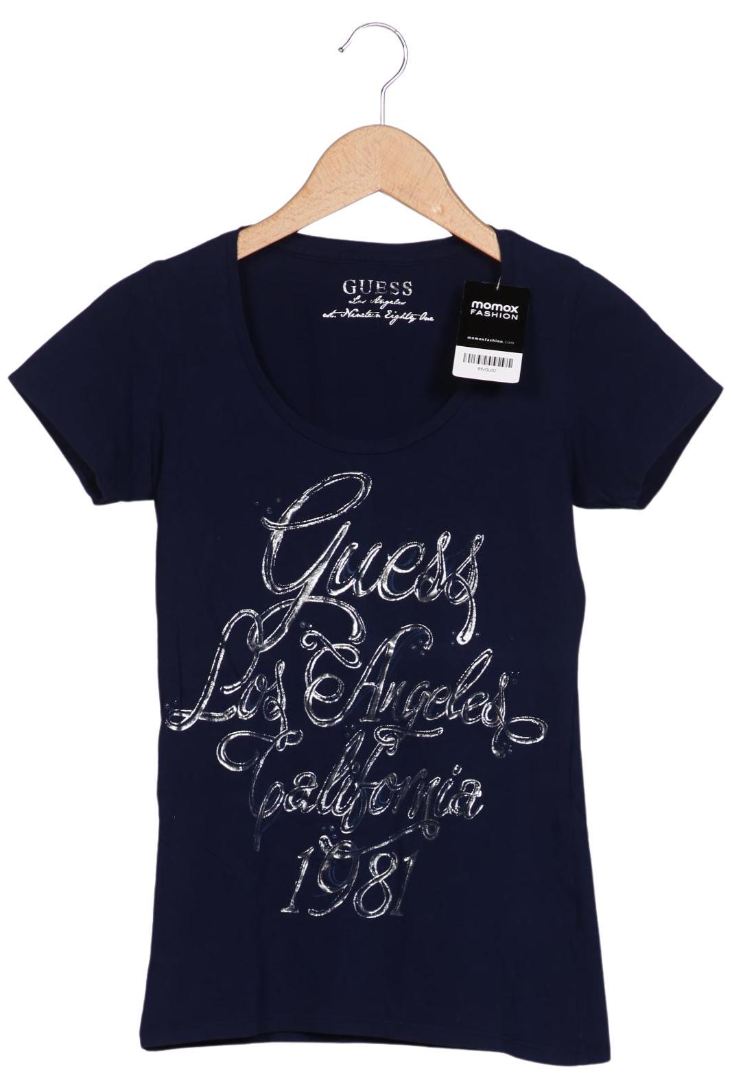 

Guess Damen T-Shirt, marineblau, Gr. 34
