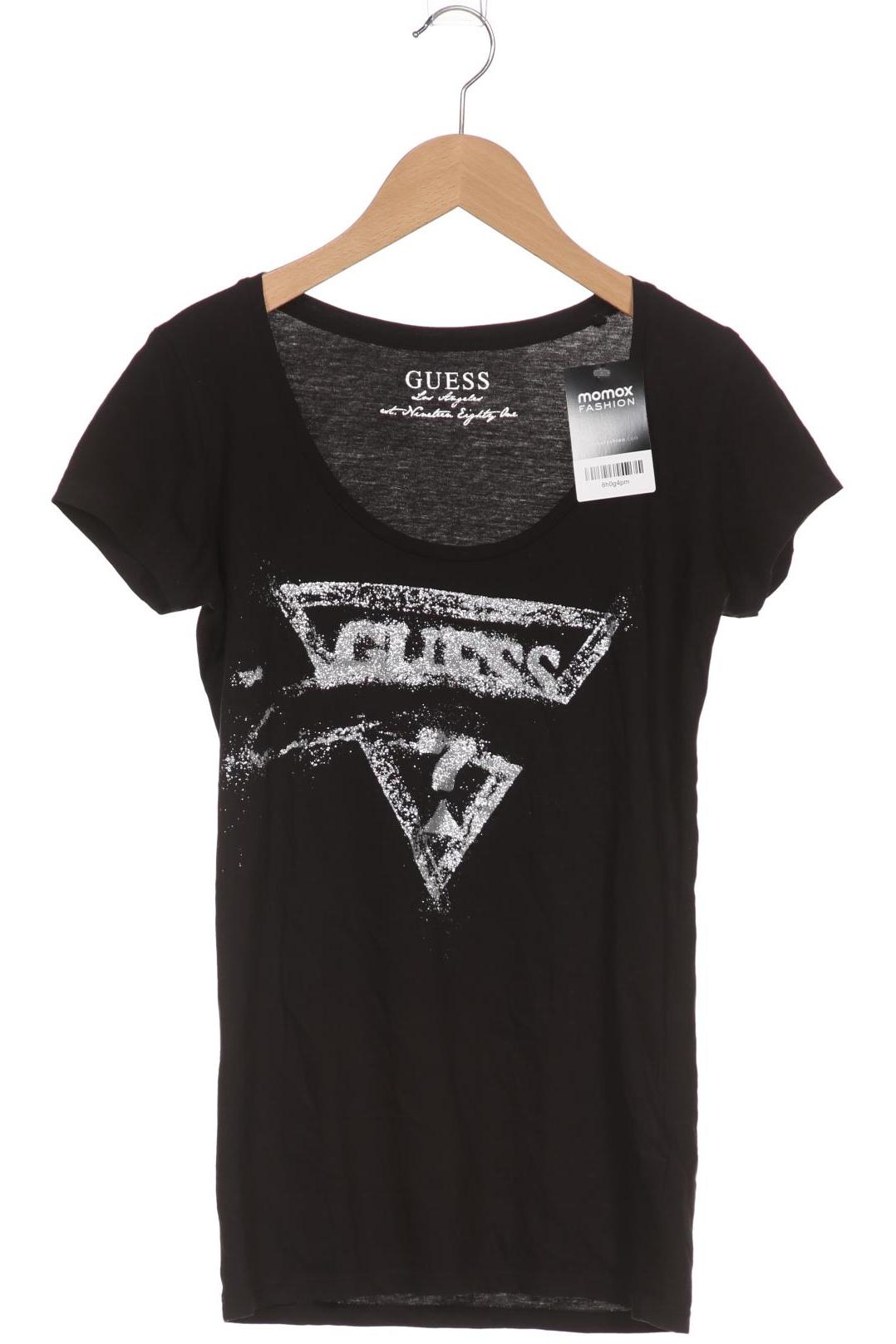 

Guess Damen T-Shirt, schwarz, Gr. 36