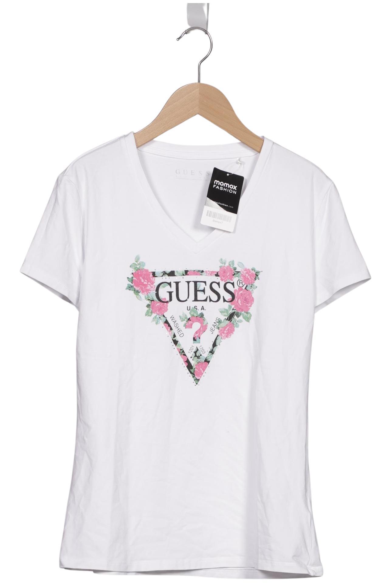 

Guess Damen T-Shirt, weiß, Gr. 46