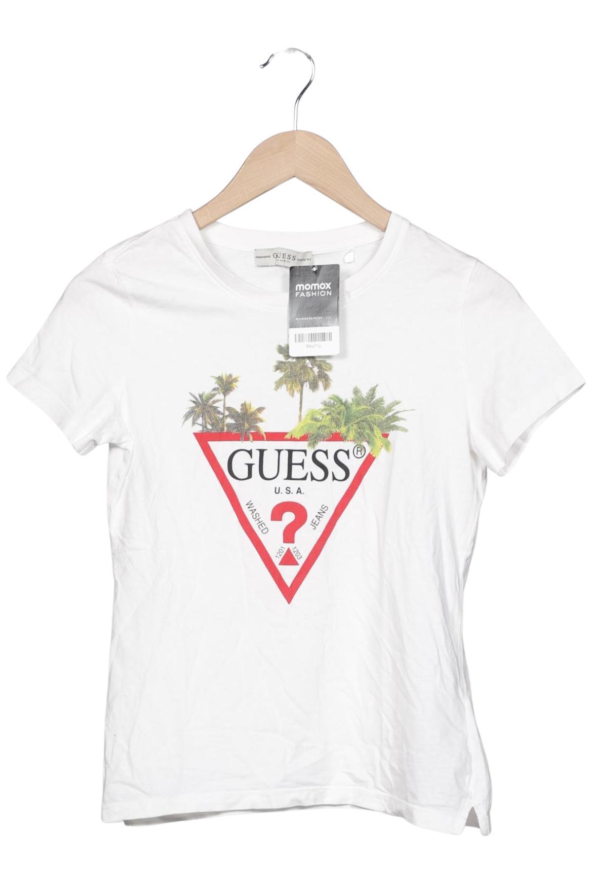 

Guess Damen T-Shirt, weiß, Gr. 34