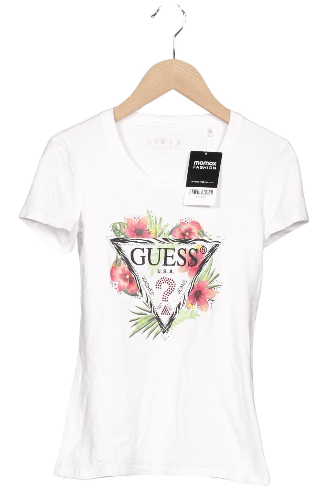 

Guess Damen T-Shirt, weiß, Gr. 34