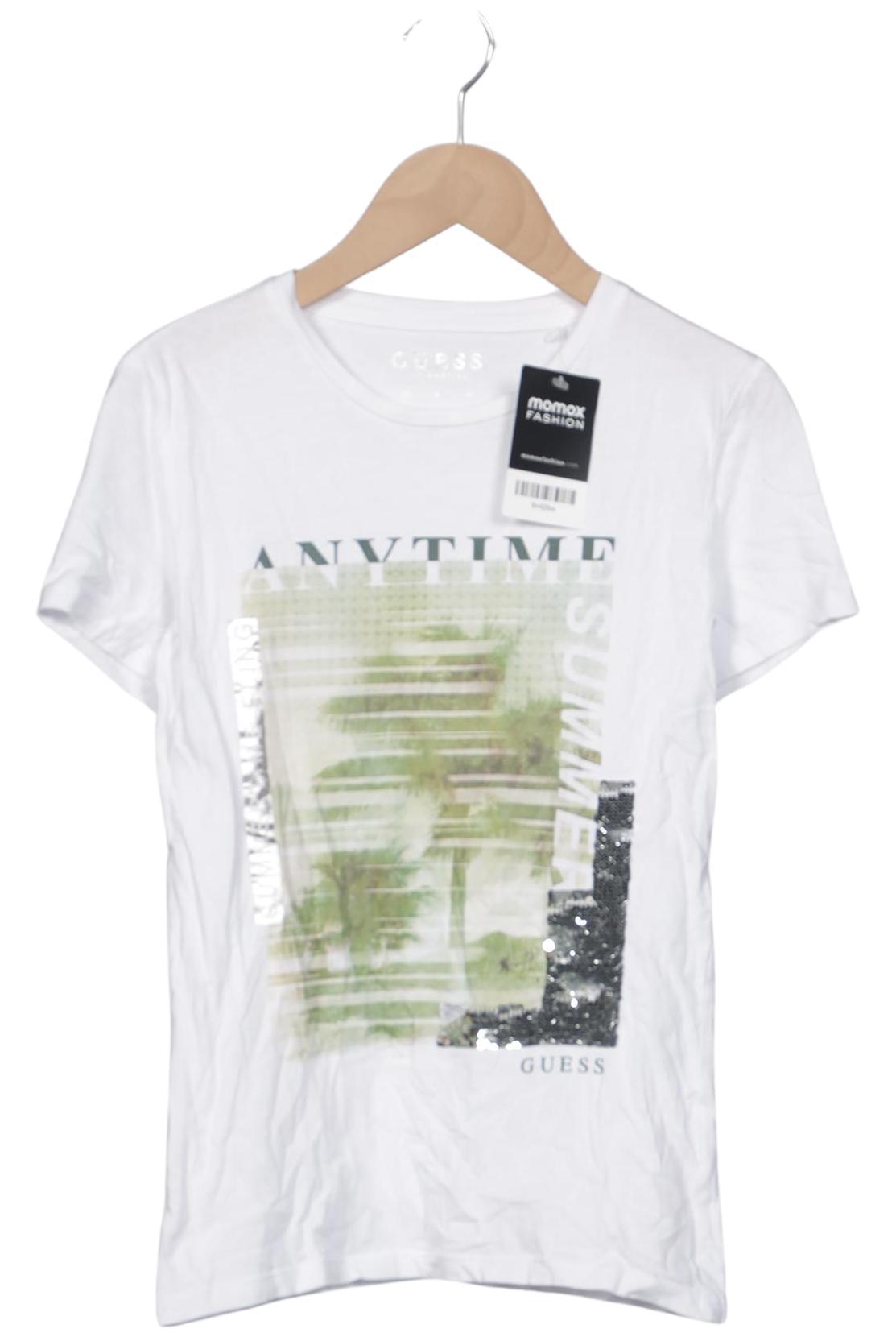 

Guess Damen T-Shirt, weiß, Gr. 34