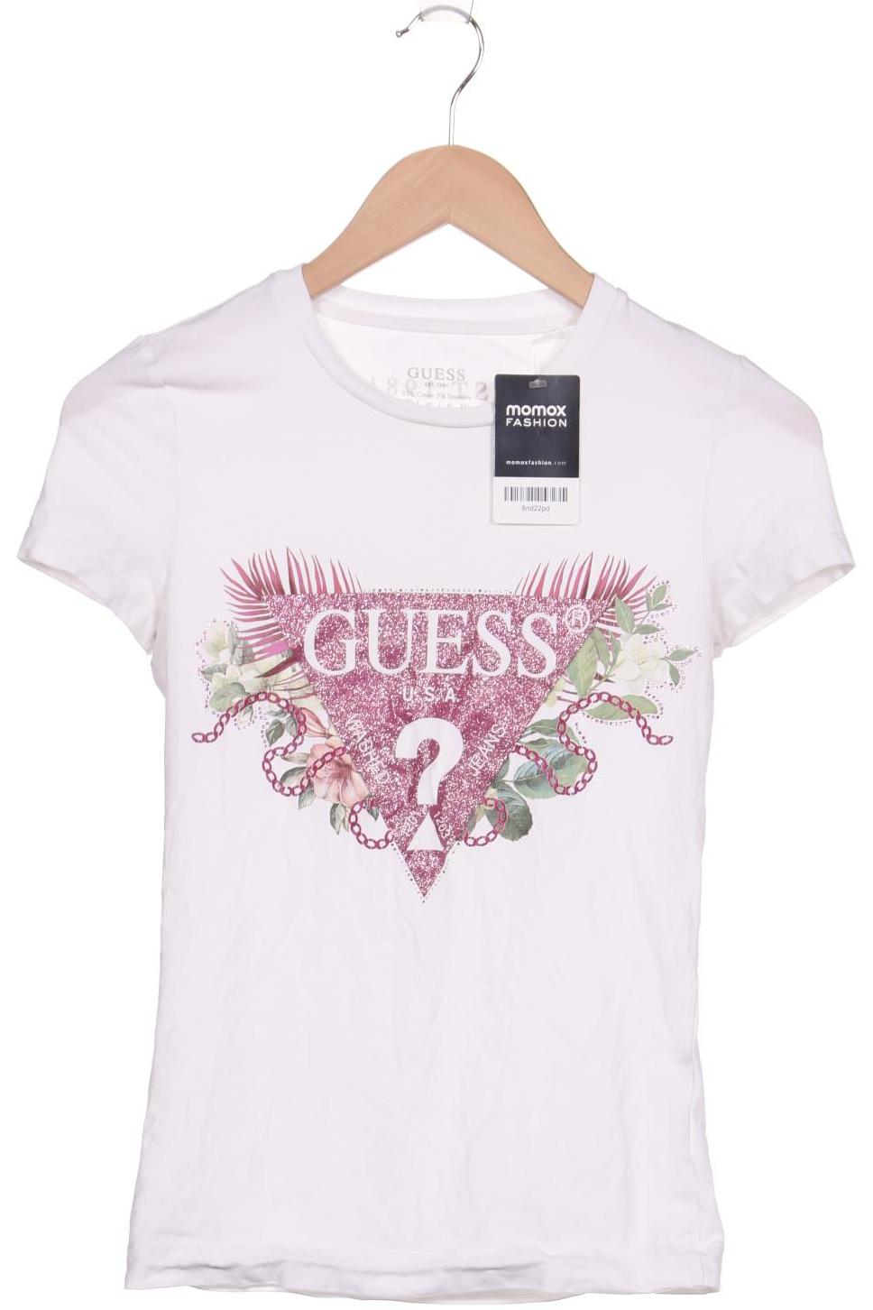 

GUESS Damen T-Shirt, weiß