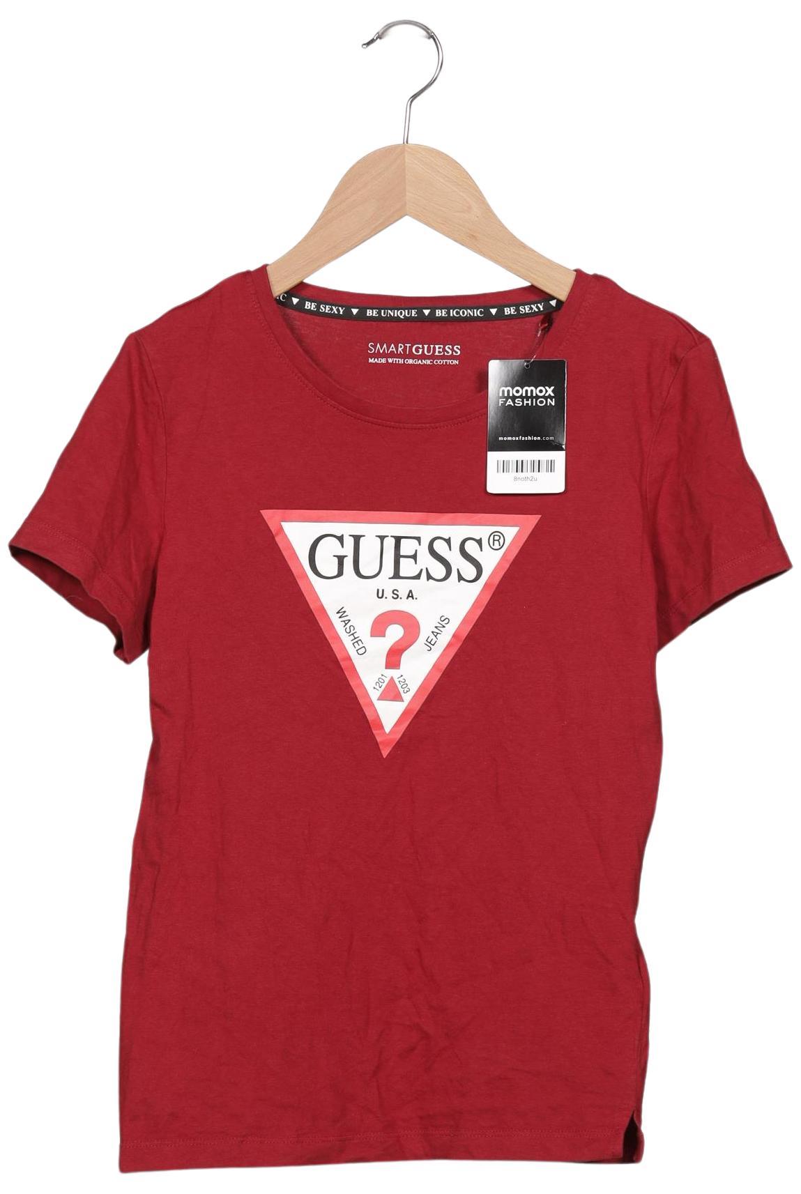 

Guess Damen T-Shirt, bordeaux, Gr. 38