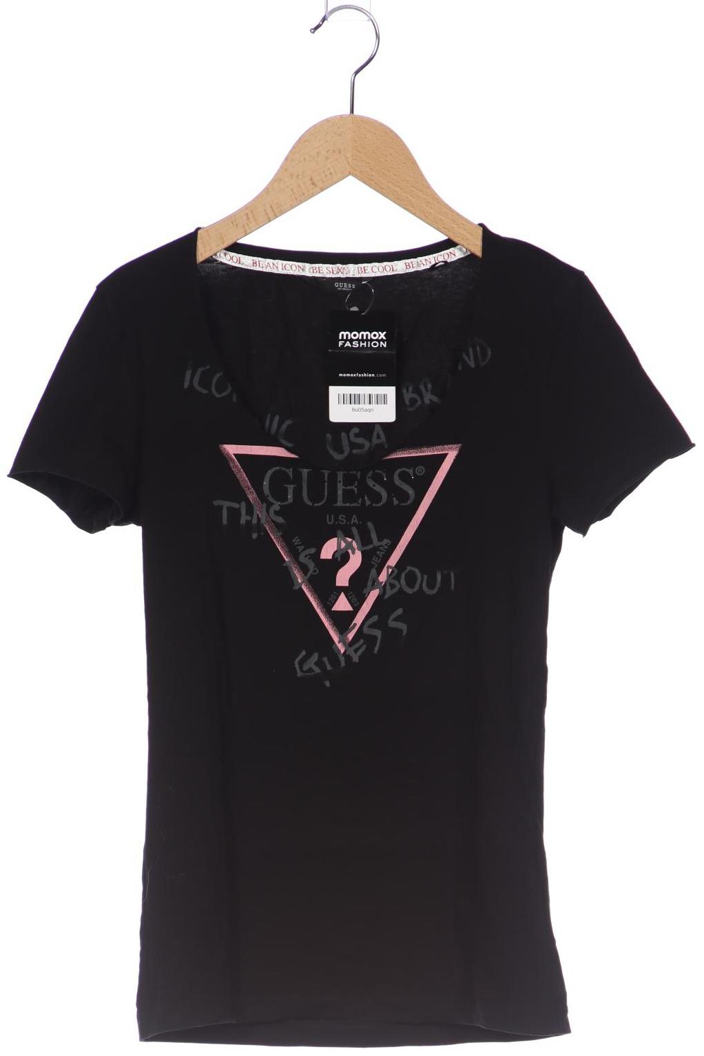

Guess Damen T-Shirt, schwarz, Gr. 40