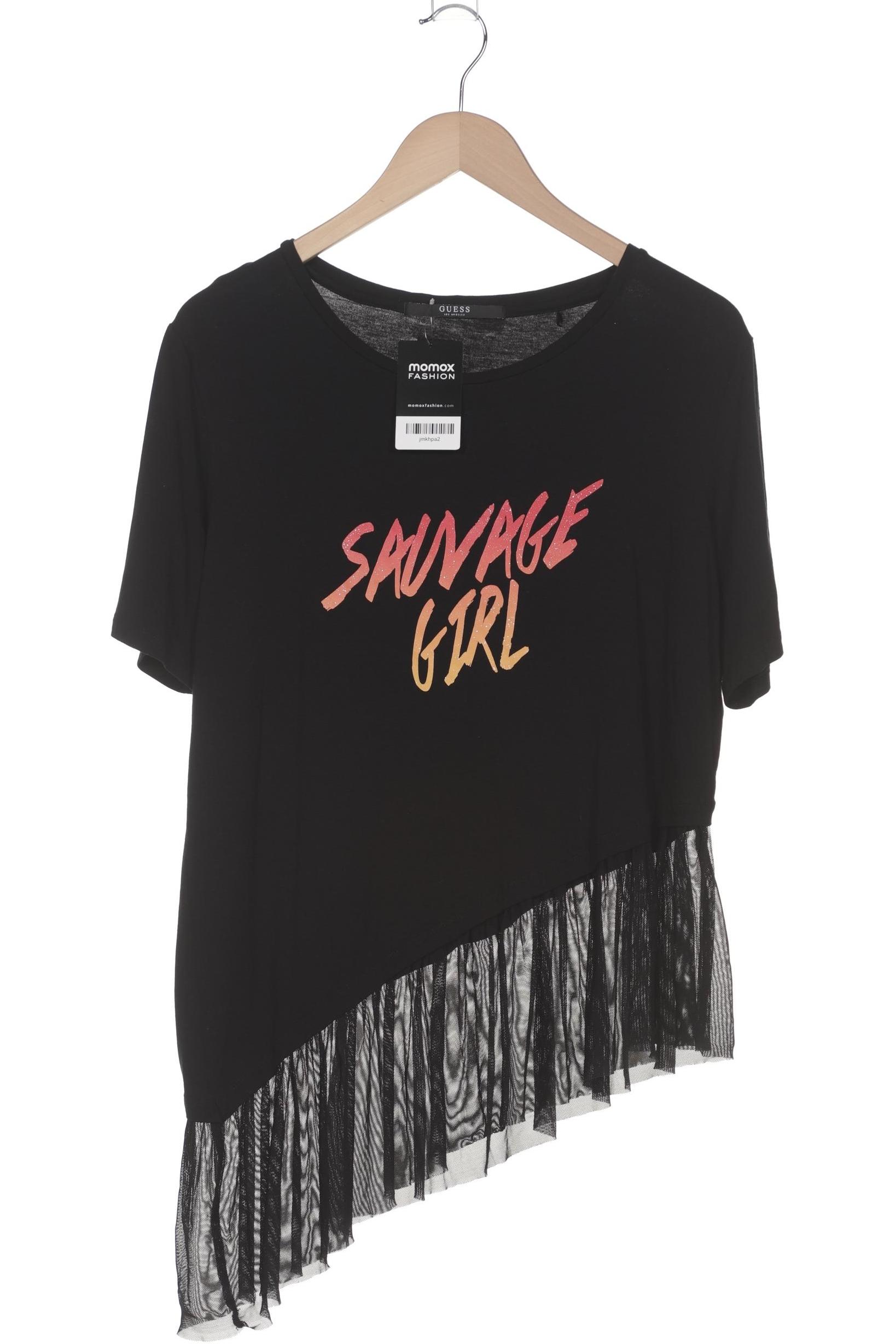 

Guess Damen T-Shirt, schwarz, Gr. 36