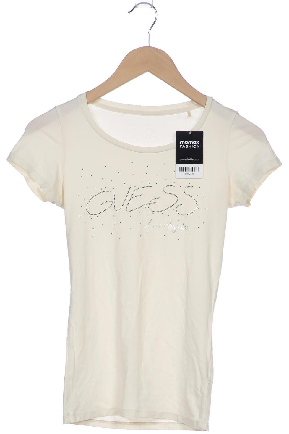 

Guess Damen T-Shirt, cremeweiß, Gr. 34