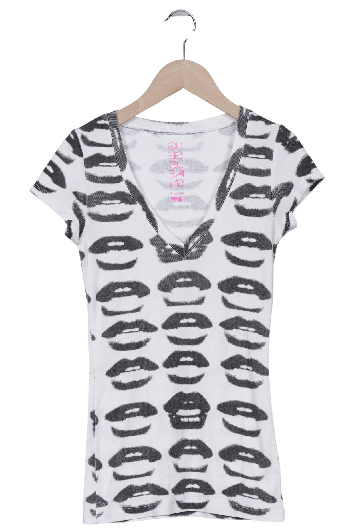 

Guess Damen T-Shirt, grau, Gr. 34