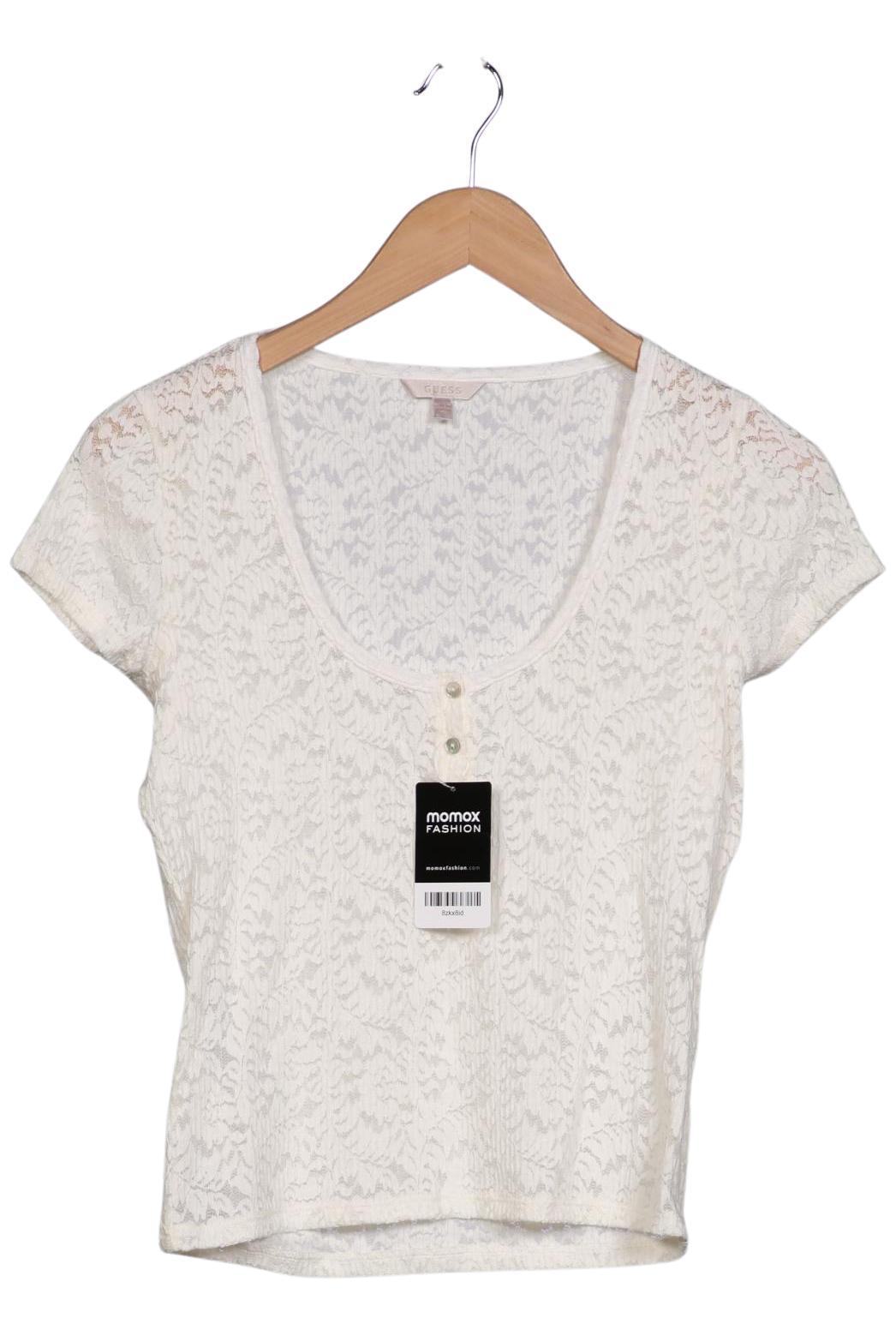 

Guess Damen T-Shirt, cremeweiß, Gr. 38