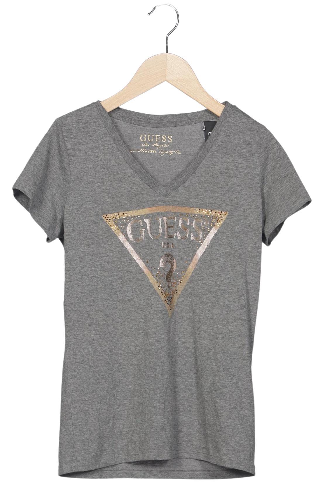 

Guess Damen T-Shirt, grau, Gr. 36