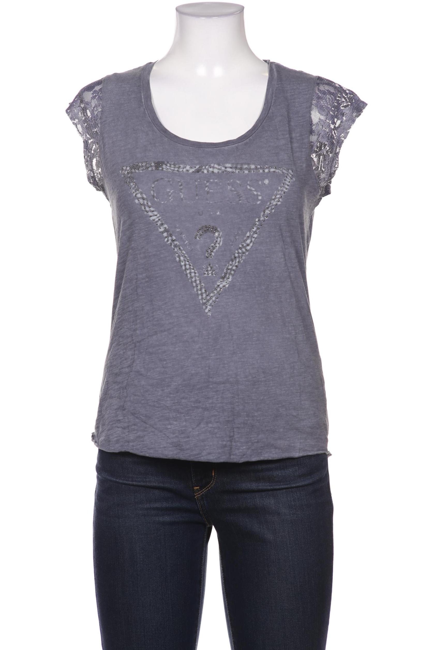 

Guess Damen T-Shirt, blau, Gr. 38