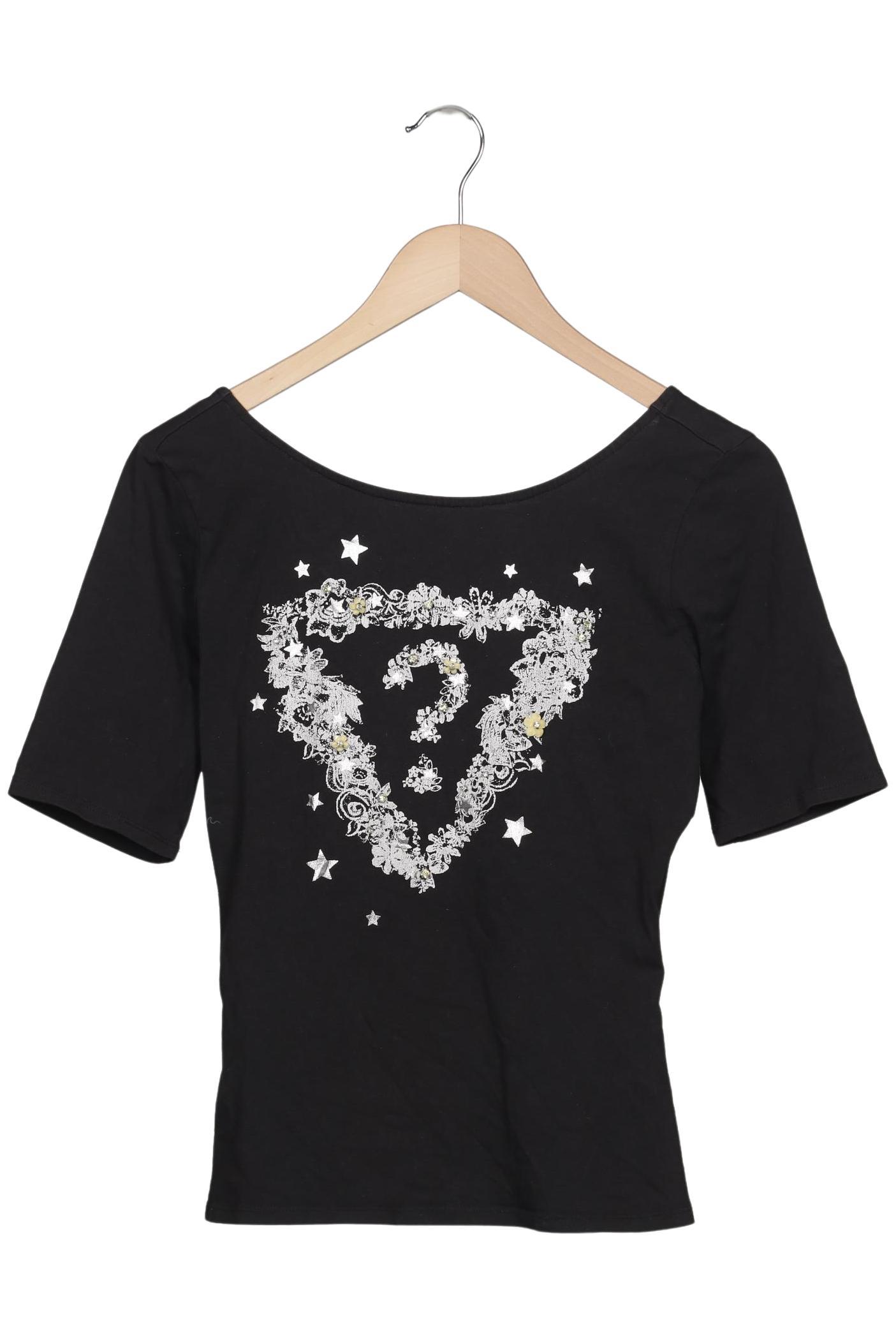 

Guess Damen T-Shirt, schwarz, Gr. 38