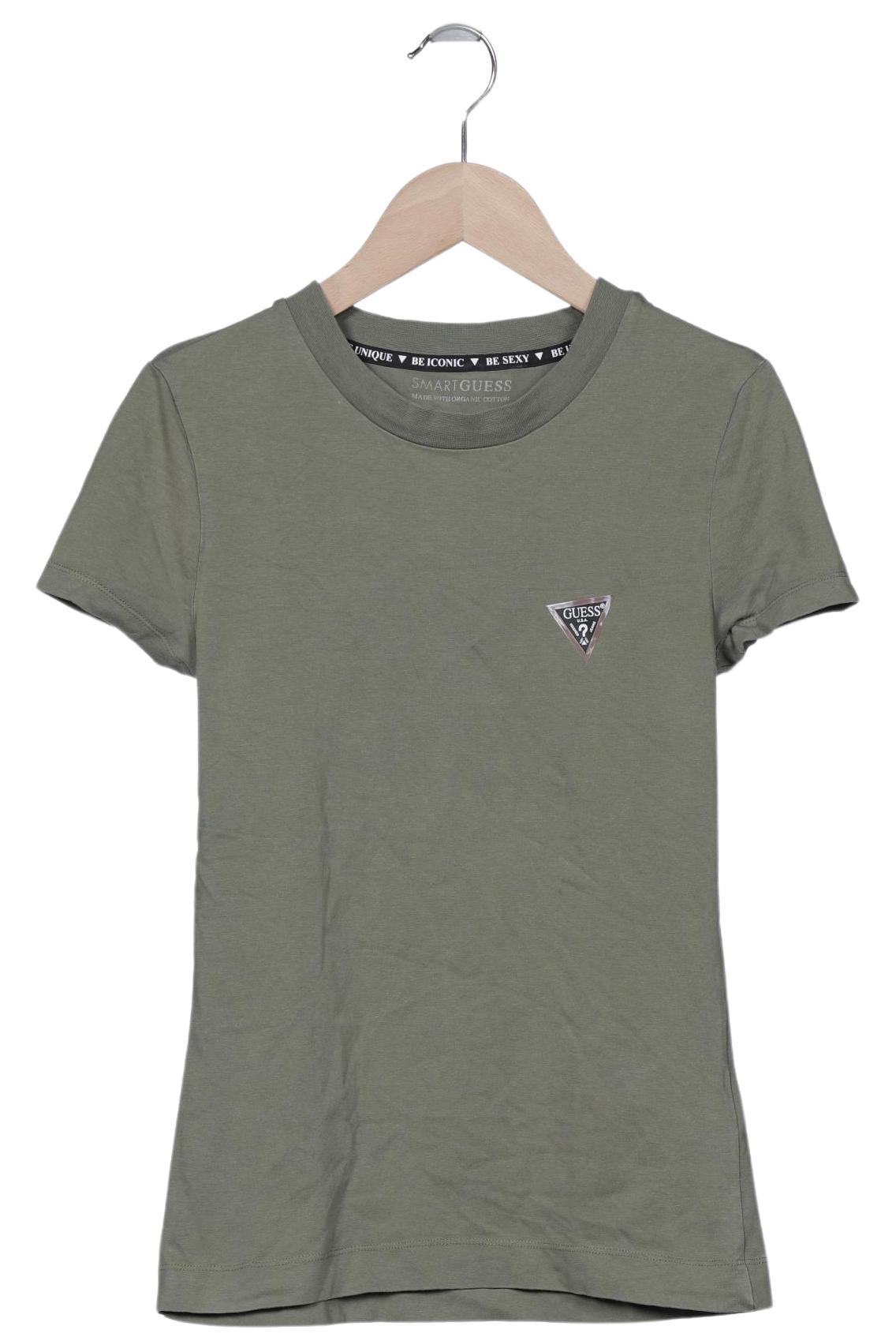

Guess Damen T-Shirt, grün, Gr. 36