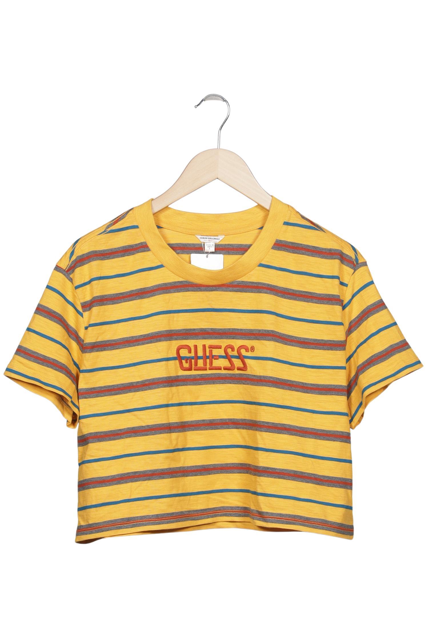 

Guess Damen T-Shirt, gelb, Gr. 42