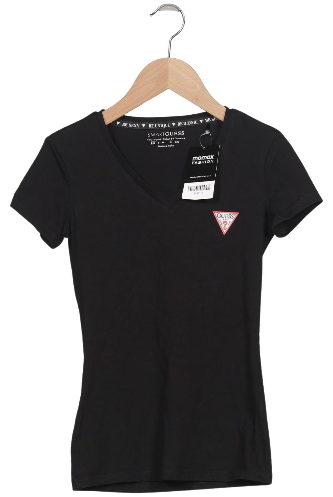 

Guess Damen T-Shirt, schwarz, Gr. 34