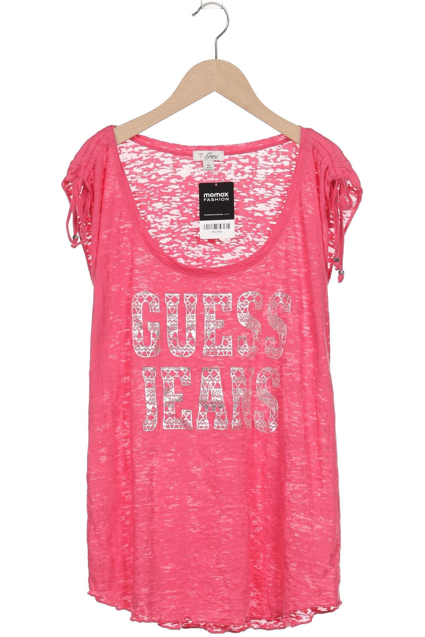 

Guess Damen T-Shirt, pink, Gr. 44