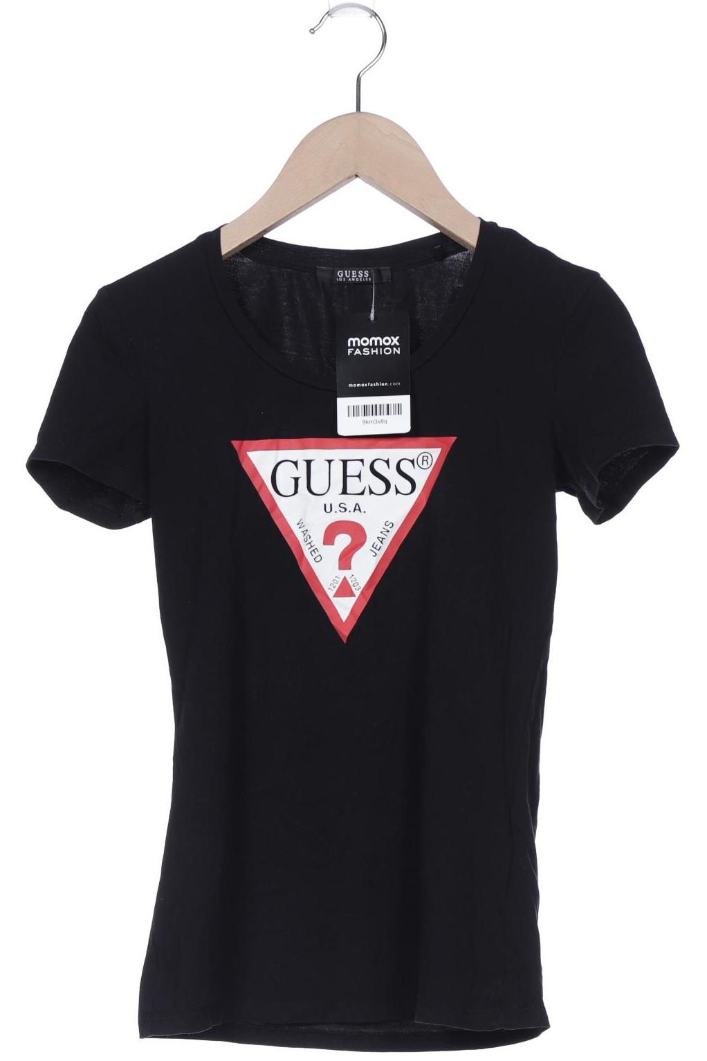 

Guess Damen T-Shirt, schwarz, Gr. 38