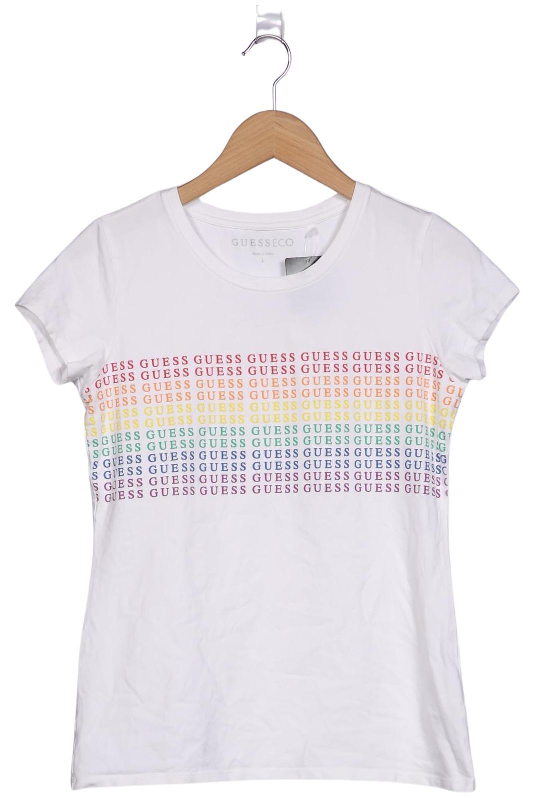 

Guess Damen T-Shirt, weiß, Gr. 42