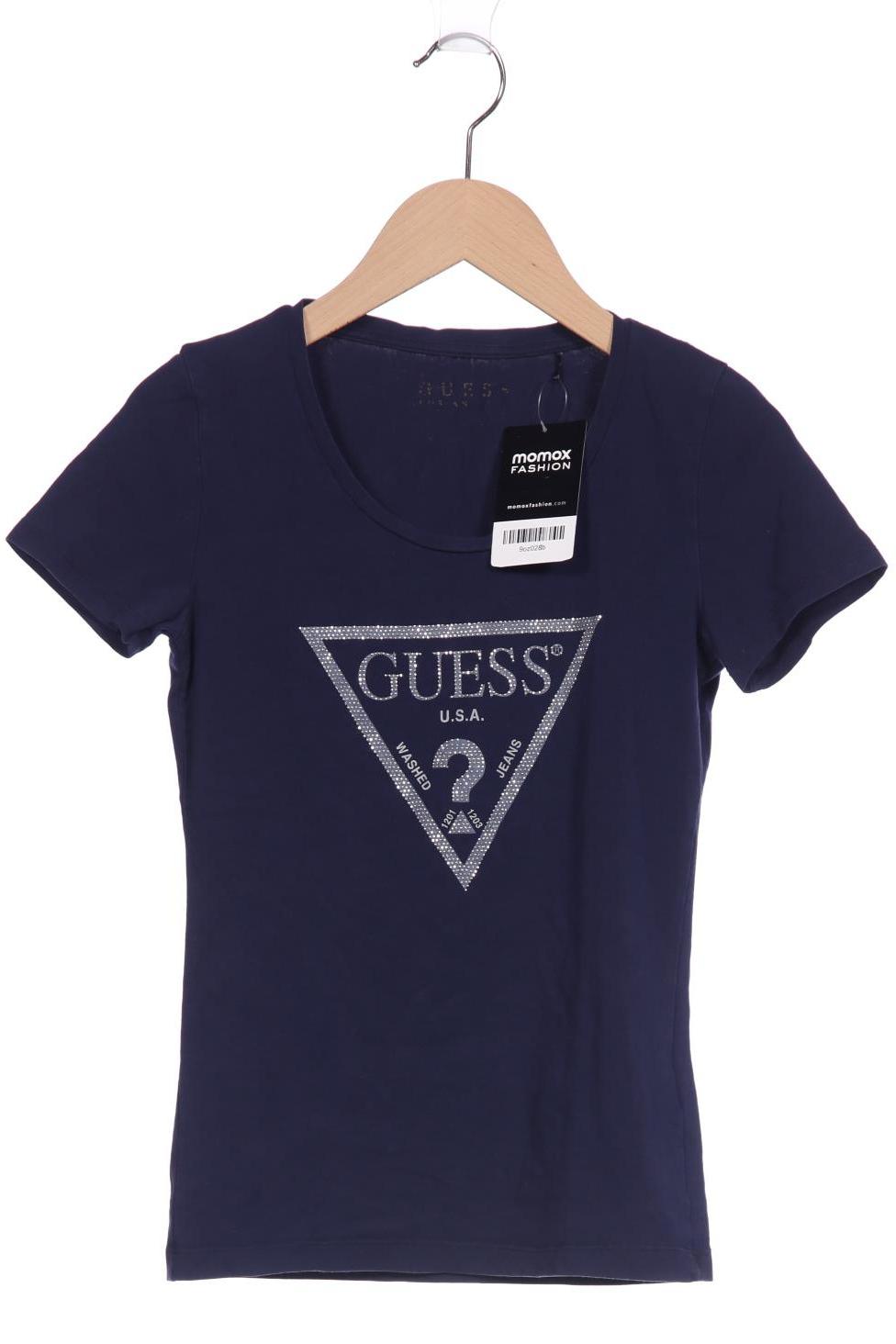 

GUESS Damen T-Shirt, marineblau