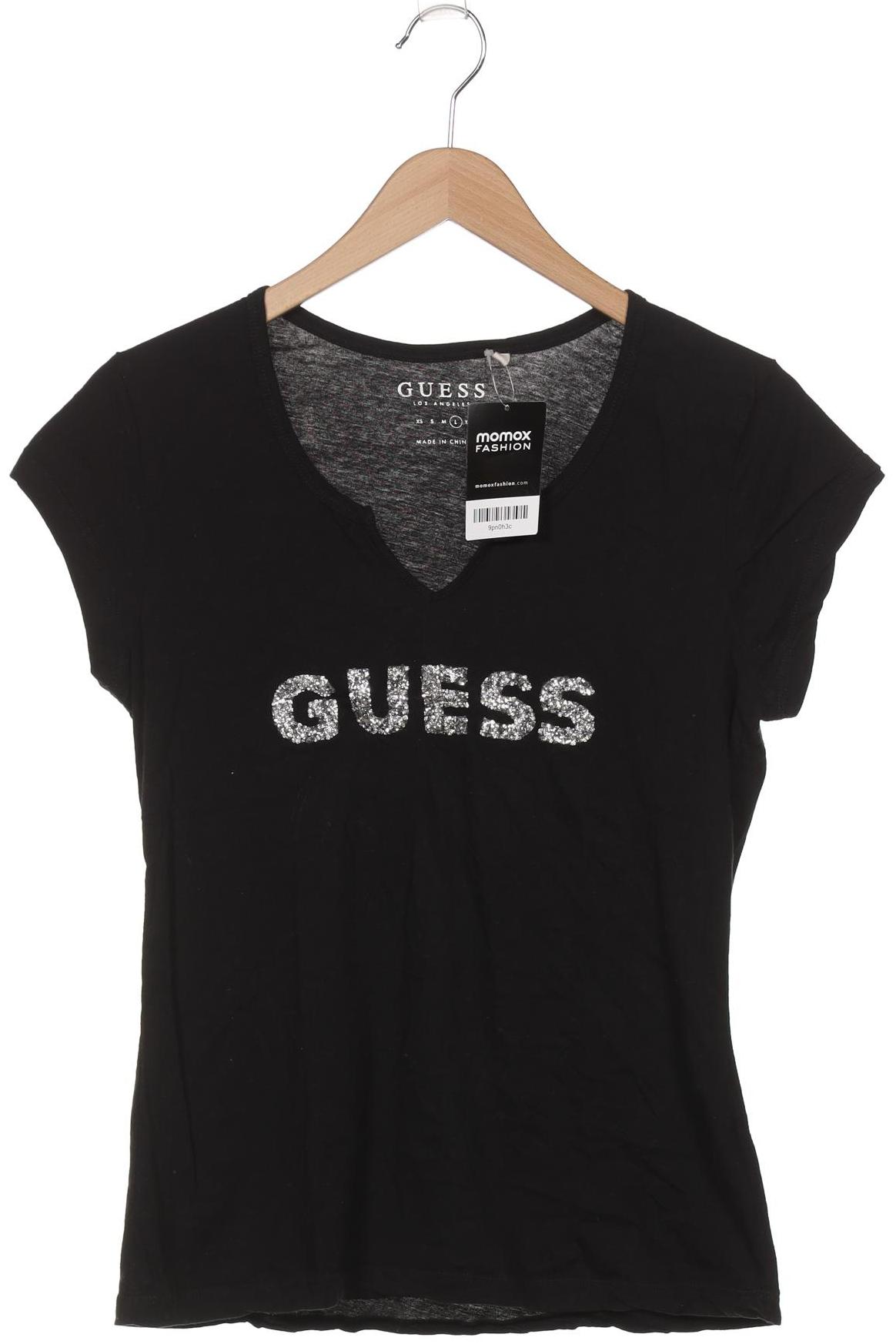 

Guess Damen T-Shirt, schwarz, Gr. 42