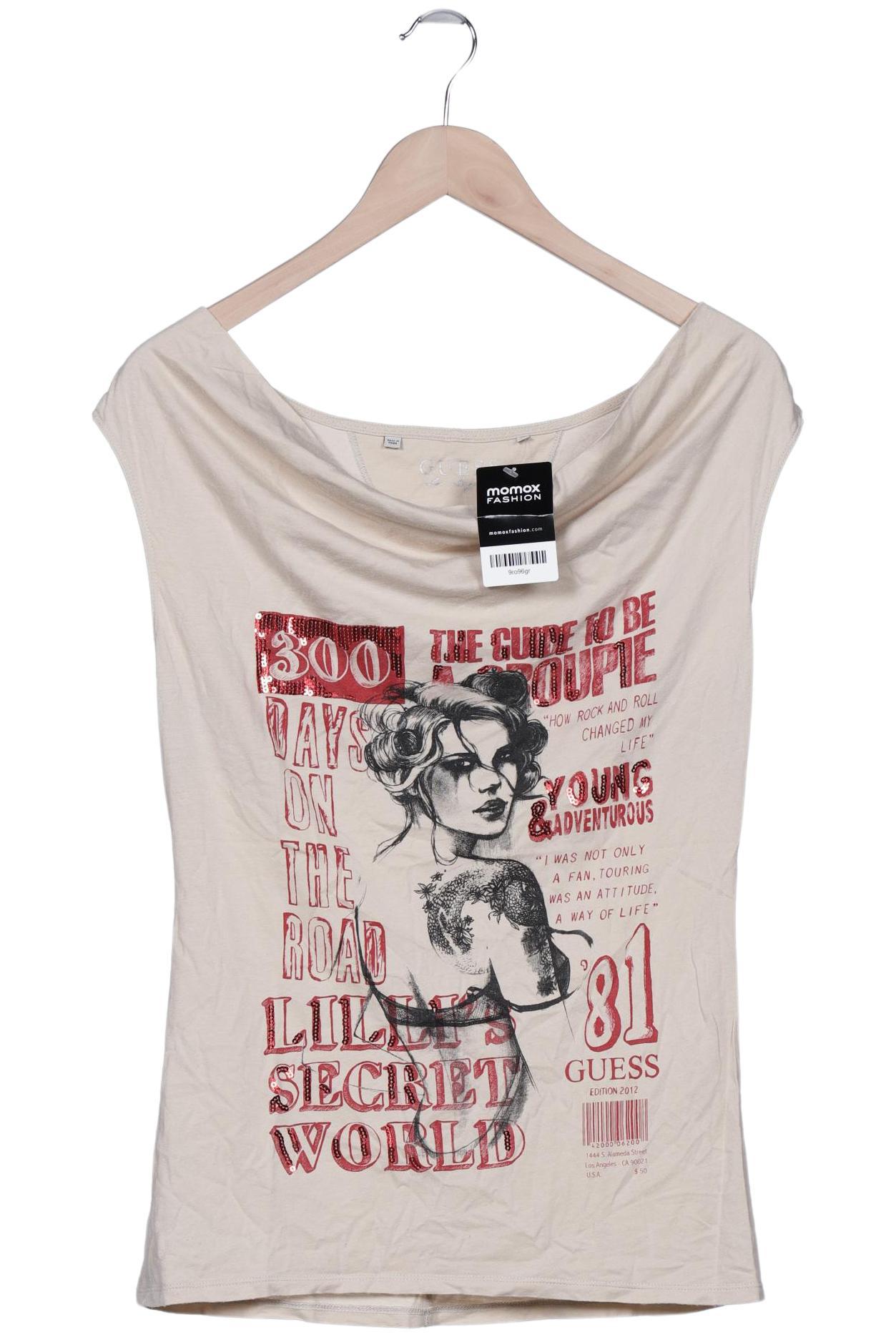 

Guess Damen T-Shirt, beige, Gr. 38