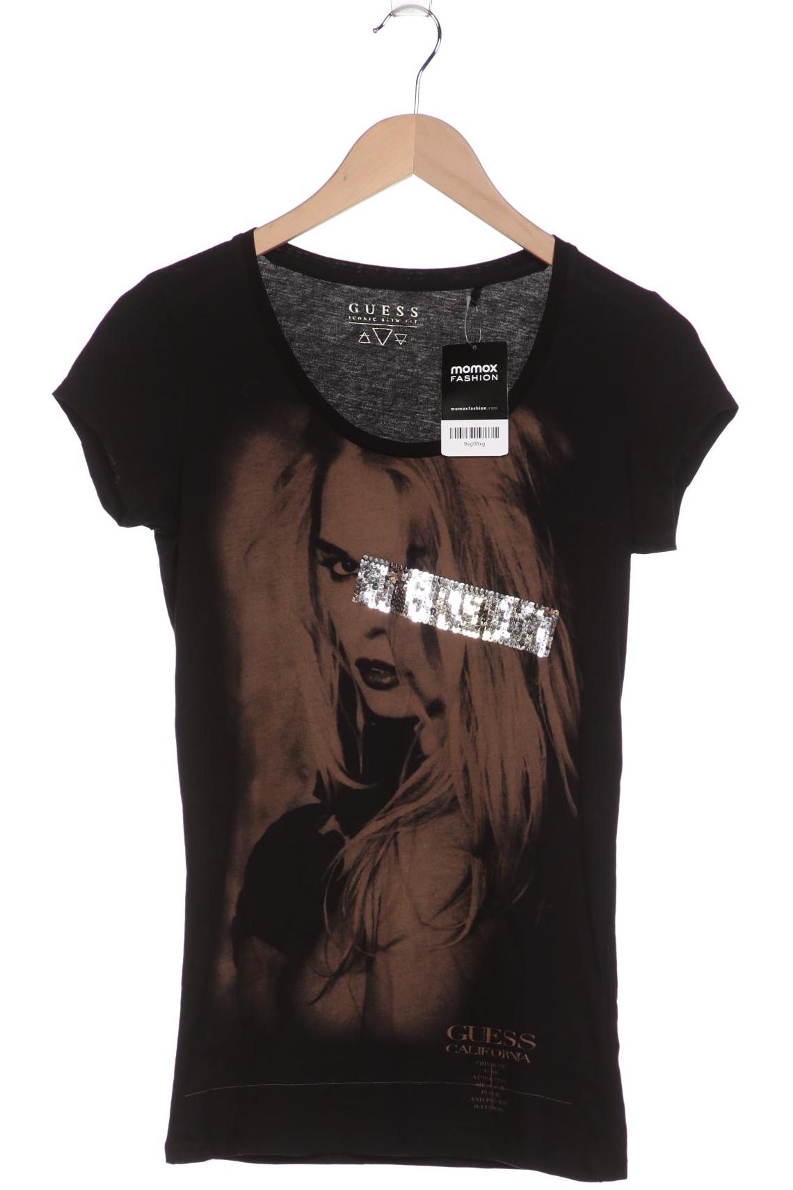 

Guess Damen T-Shirt, schwarz, Gr. 36