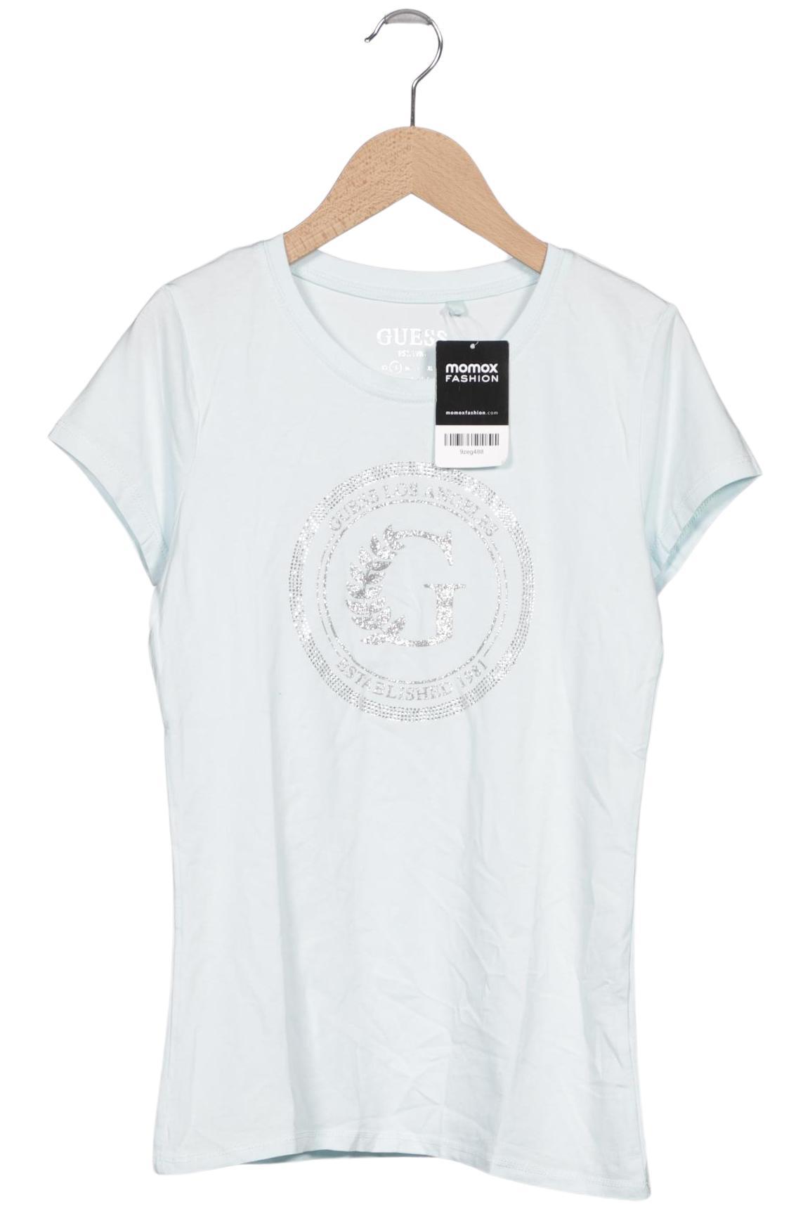 

Guess Damen T-Shirt, hellblau, Gr. 36