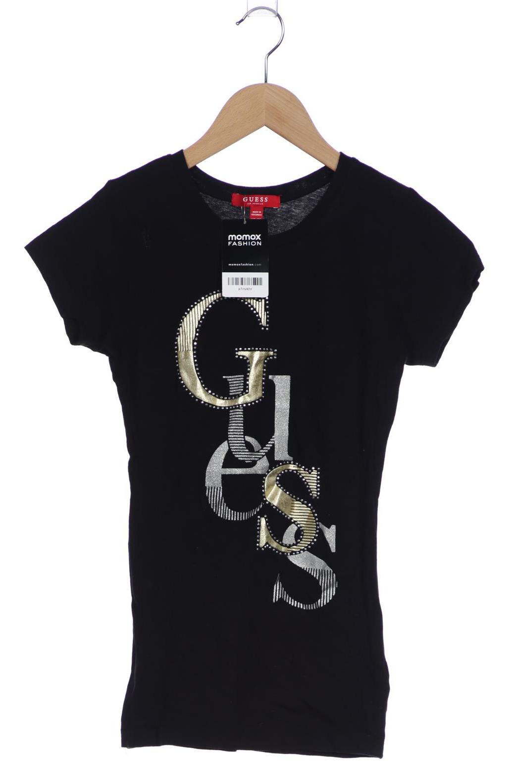 

Guess Damen T-Shirt, schwarz, Gr. 32