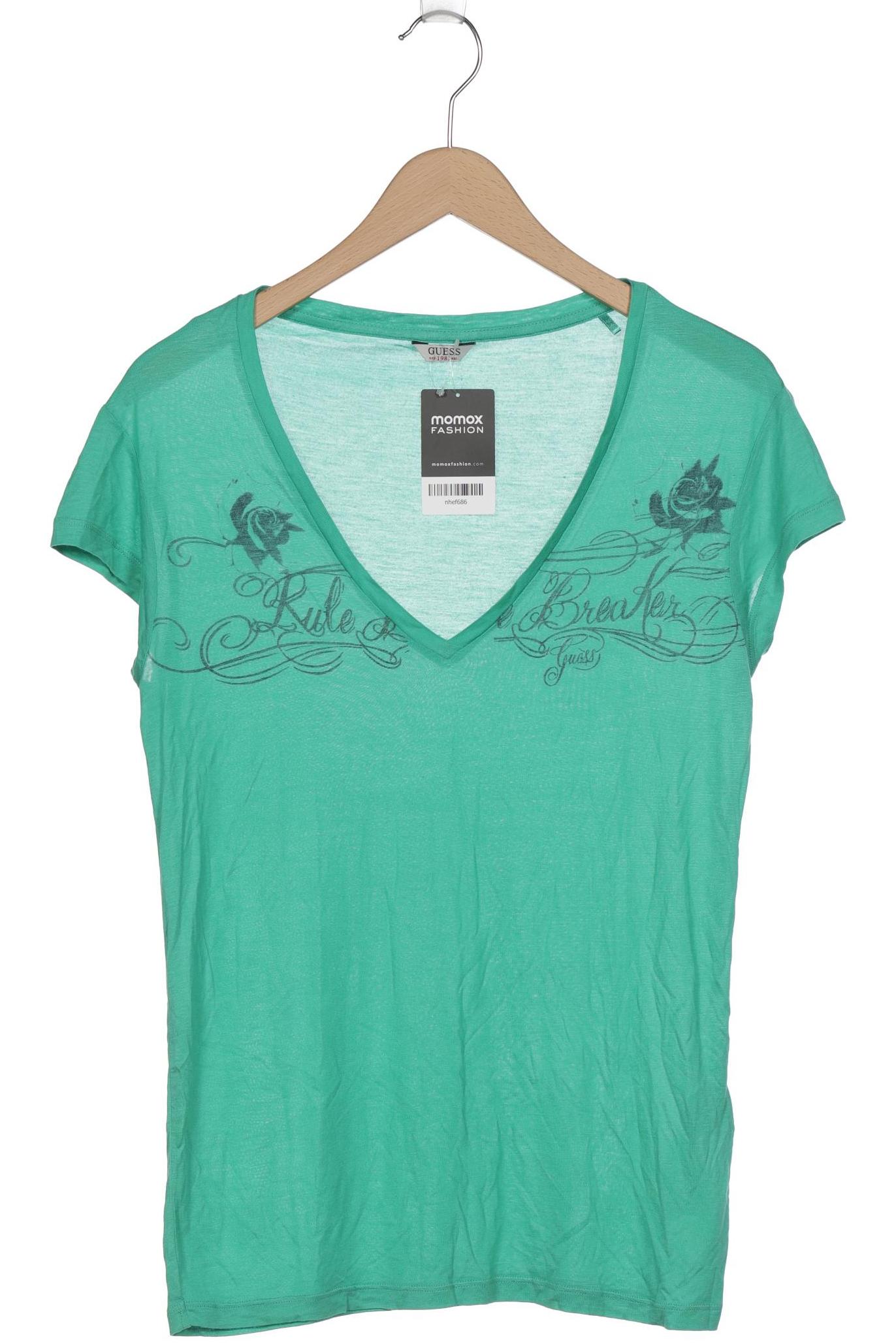 

Guess Damen T-Shirt, grün, Gr. 38