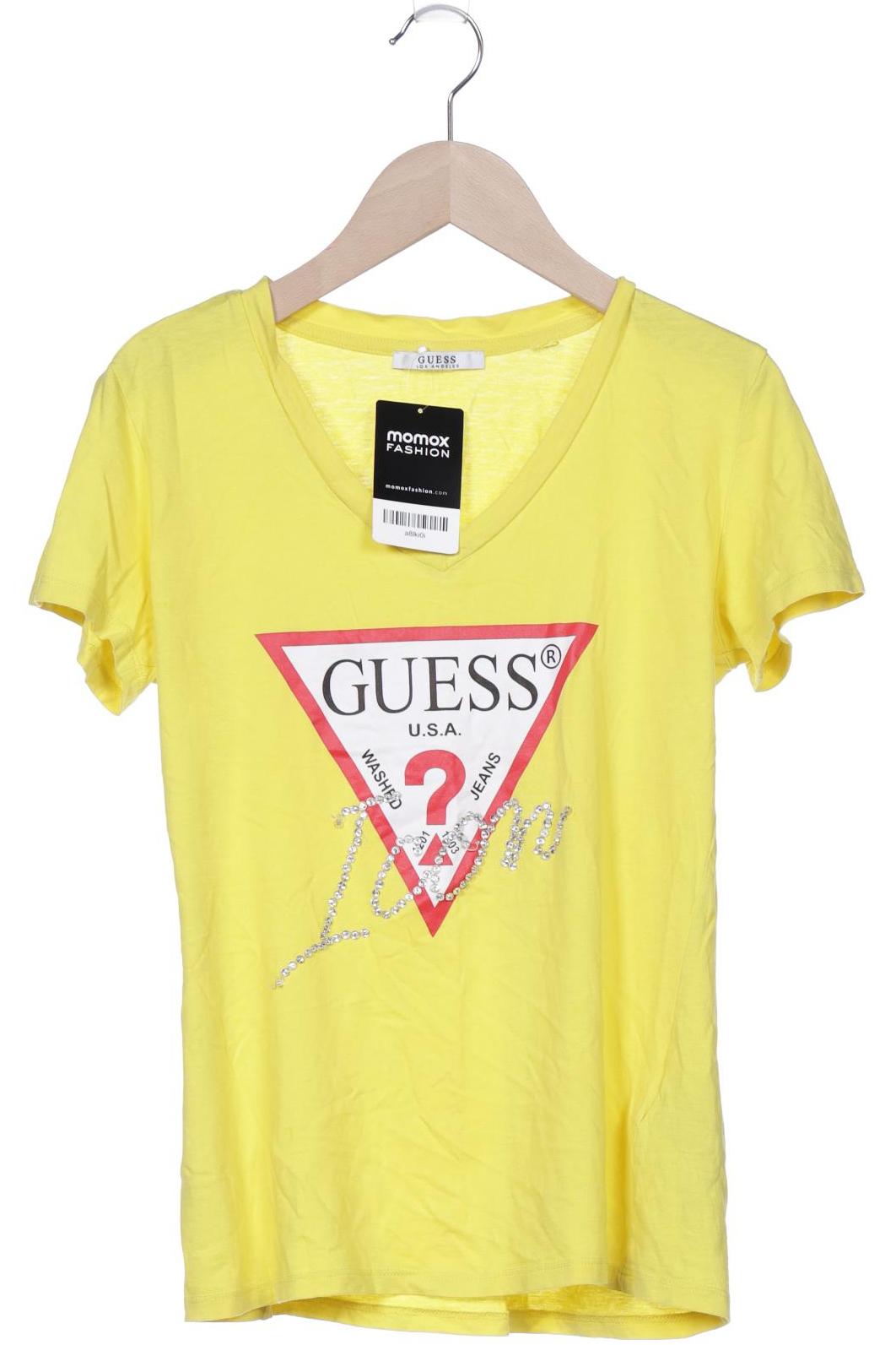 

Guess Damen T-Shirt, gelb, Gr. 40