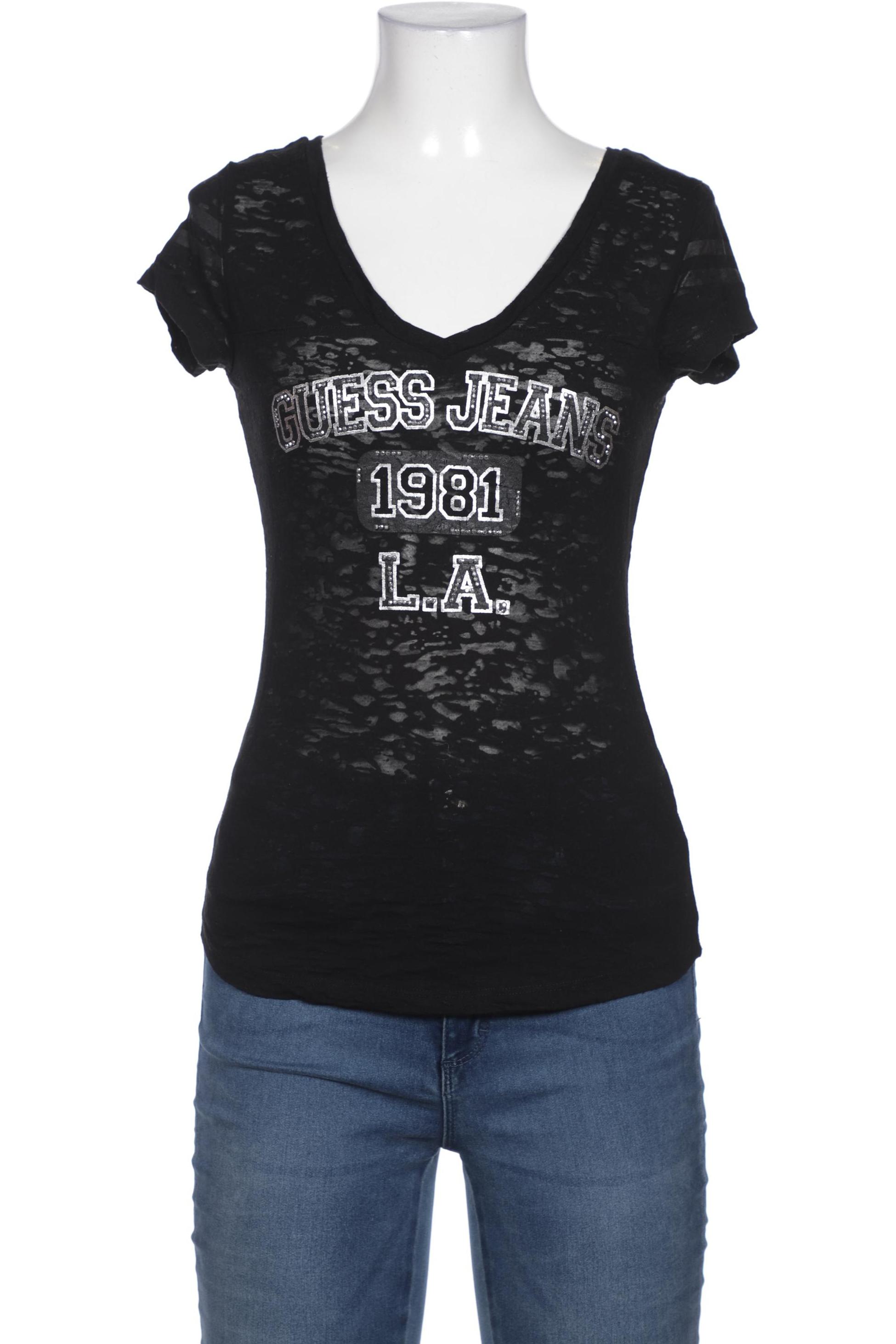 

GUESS Damen T-Shirt, schwarz