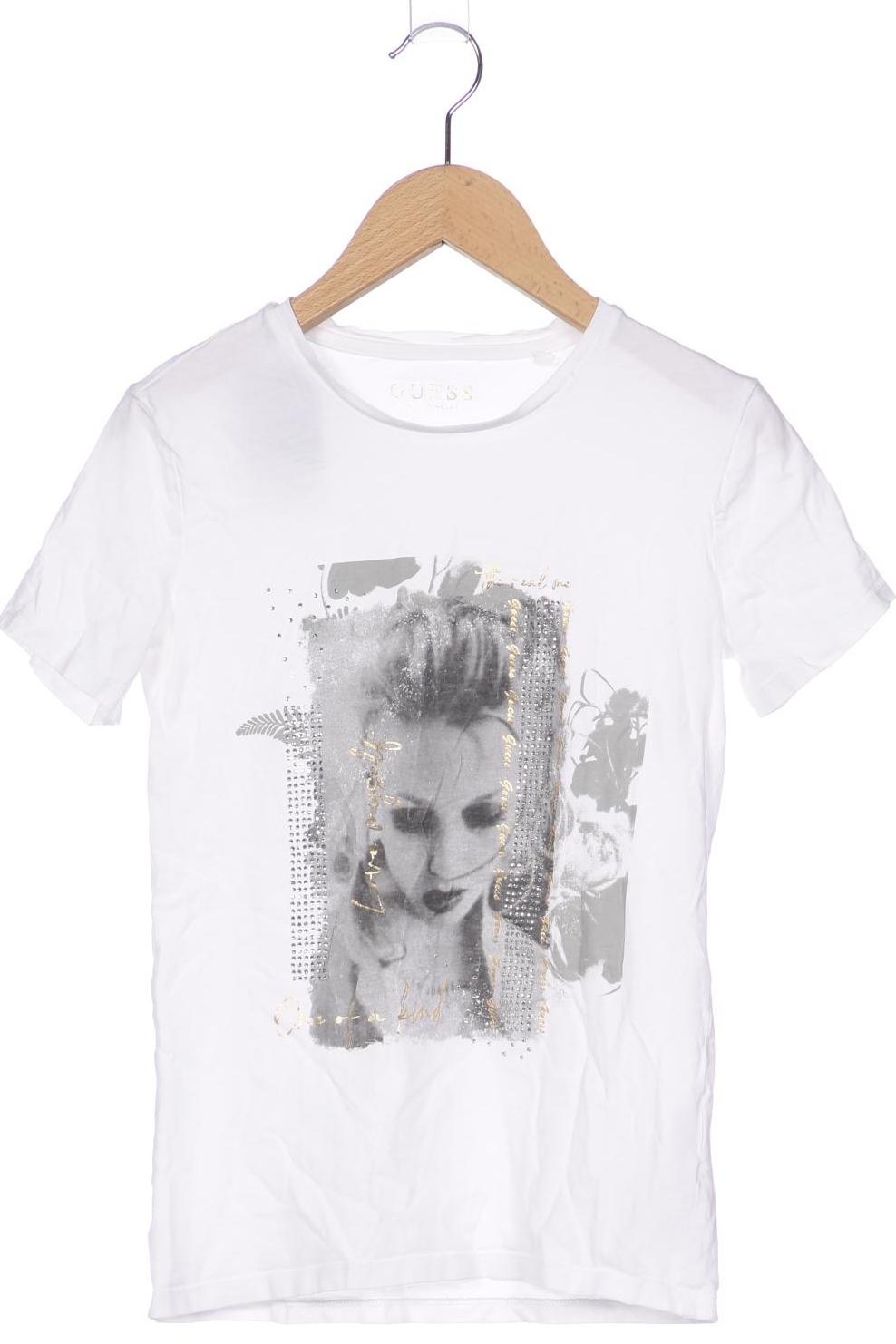 

Guess Damen T-Shirt, weiß, Gr. 40