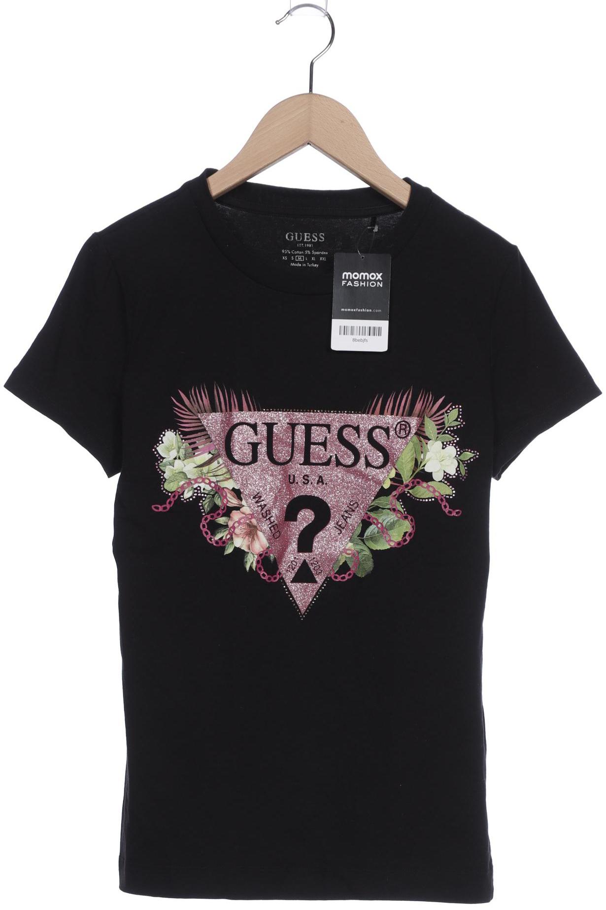

Guess Damen T-Shirt, schwarz, Gr. 38
