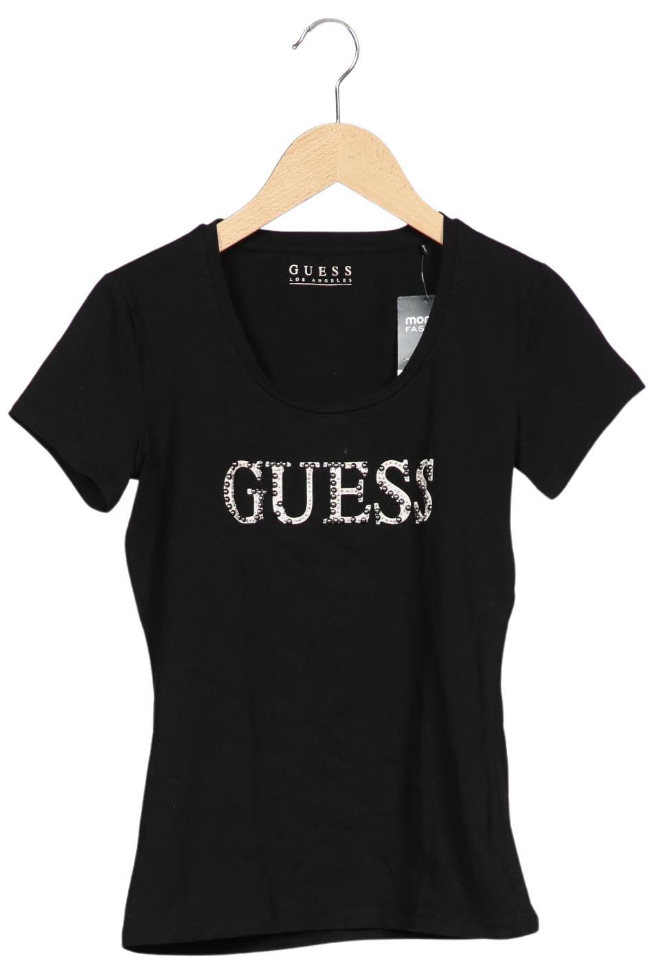 

Guess Damen T-Shirt, schwarz, Gr. 38