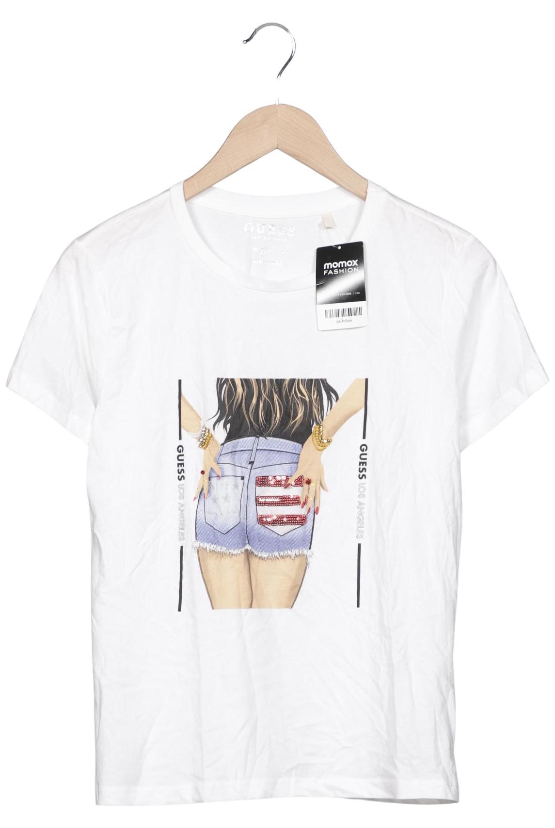 

Guess Damen T-Shirt, weiß, Gr. 36