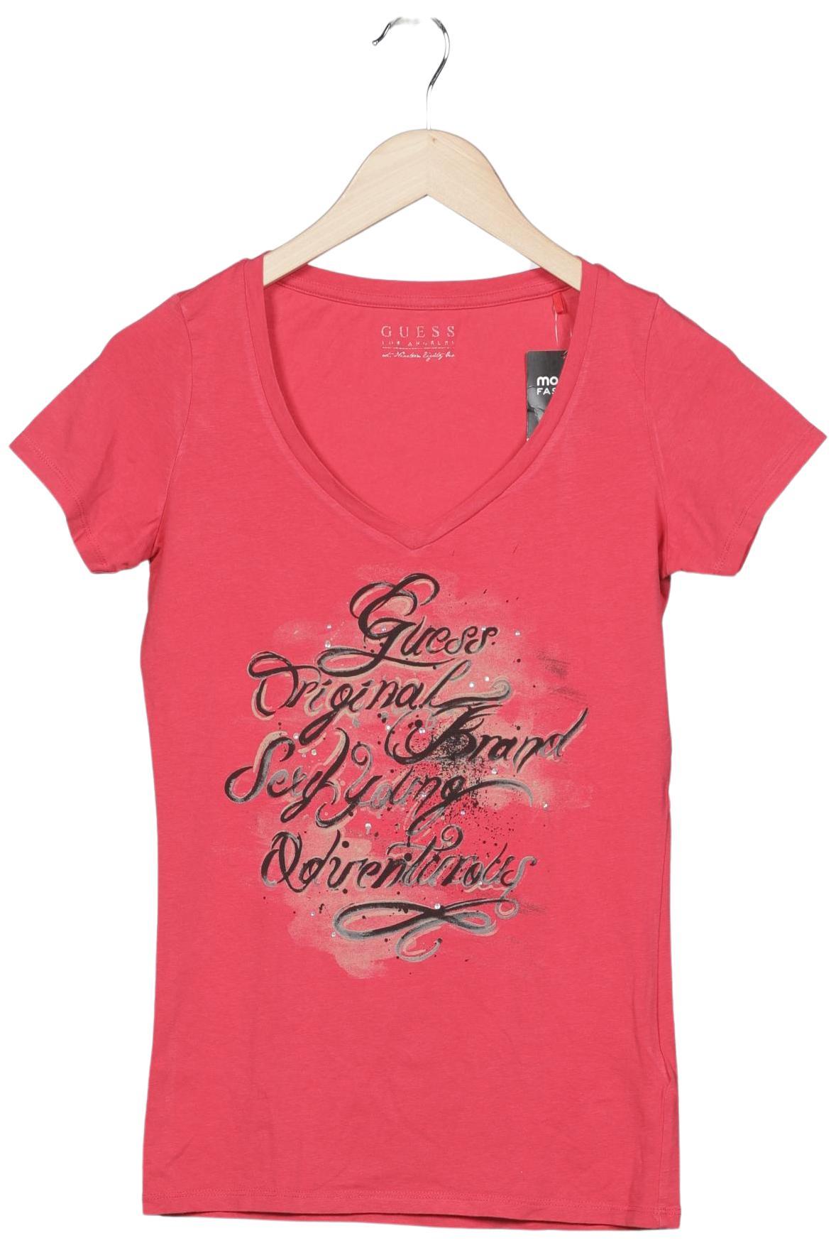 

Guess Damen T-Shirt, pink, Gr. 38