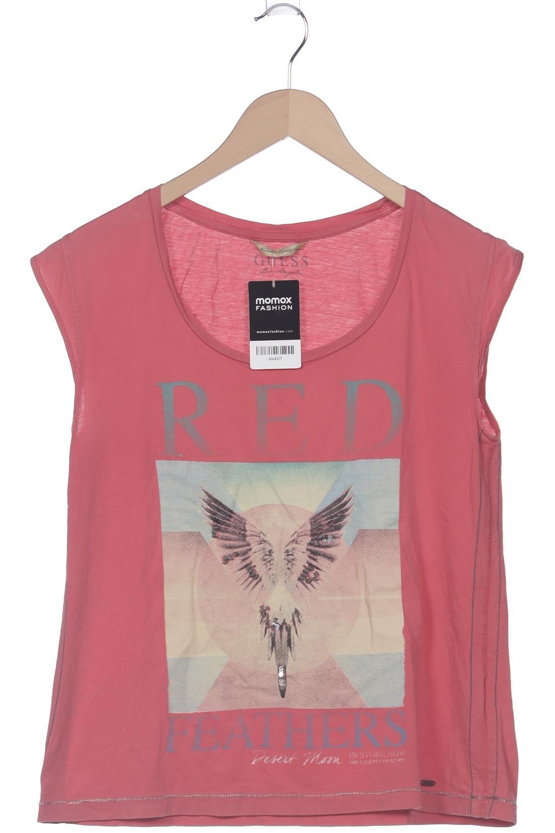 

Guess Damen T-Shirt, rot, Gr. 32
