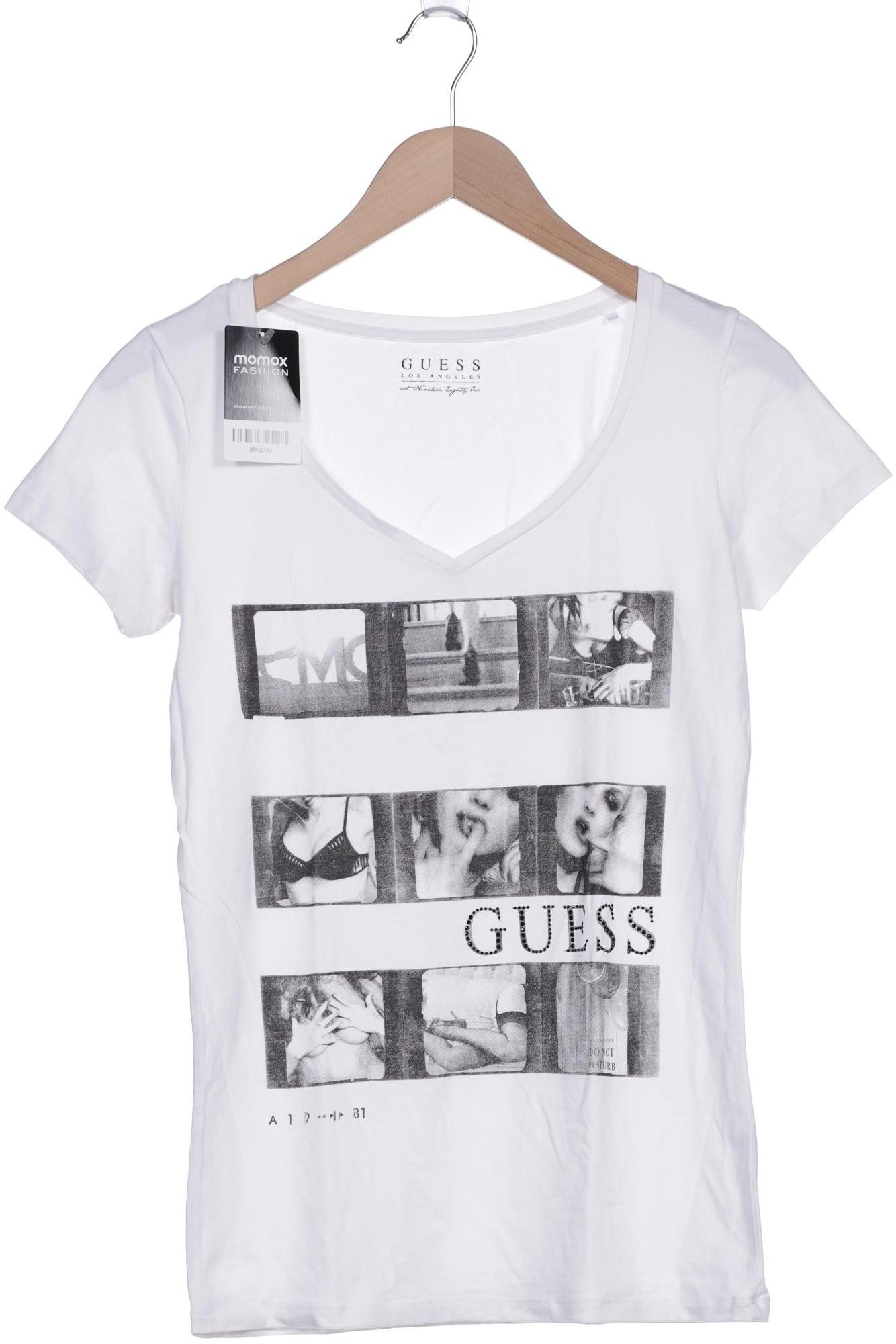 

GUESS Damen T-Shirt, weiß