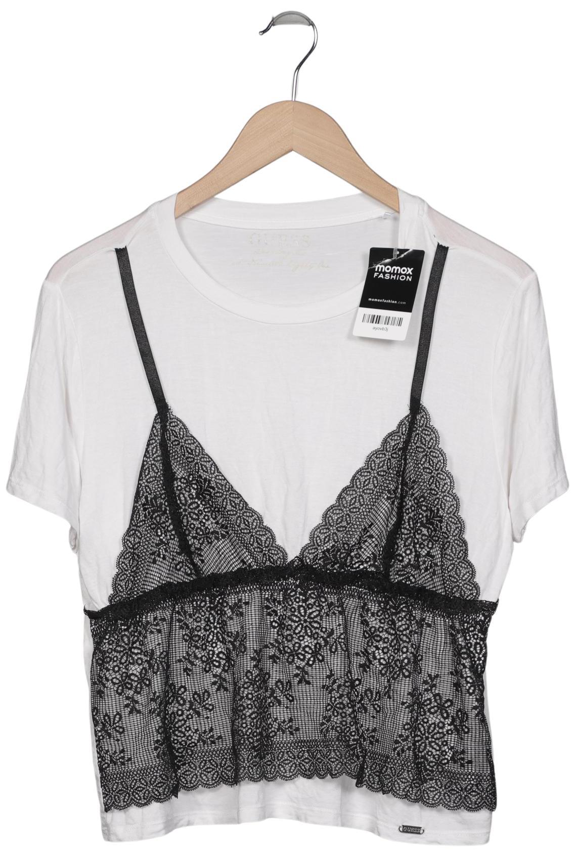 

Guess Damen T-Shirt, weiß, Gr. 38